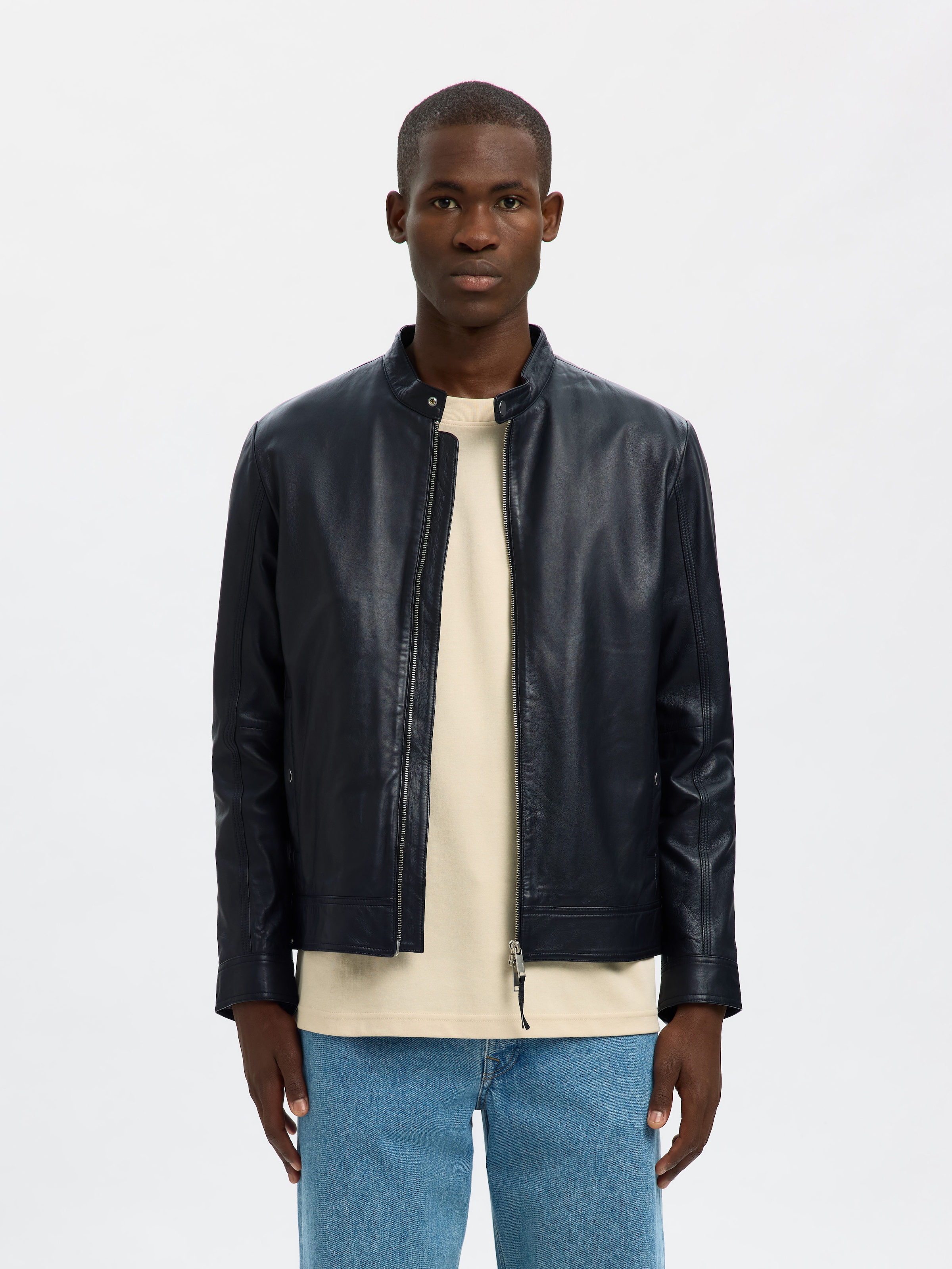 SELECTED HOMME Lederjacke "ARCHIVE CLASSIC LEATHER JKT" günstig online kaufen