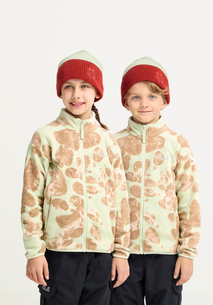 Jack Wolfskin Beanie »PAWLY BEANIE K« Kinderbeanie, warm, Colorblocking-Look