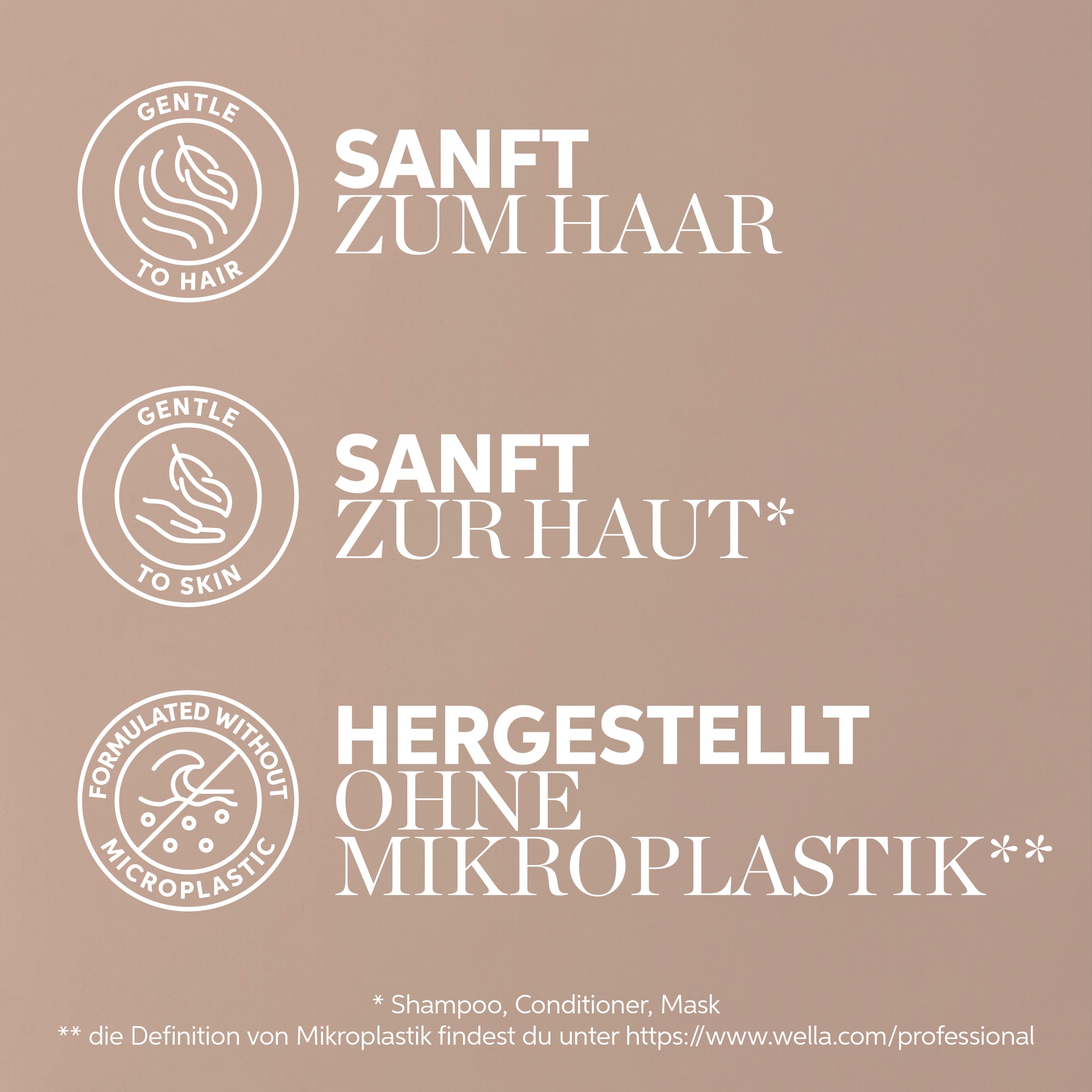 Wella Professionals Haarshampoo »CARE FUSION INTENSE REPAIR SHAMPOO« bessere Kämmbarkeit, reparierend und schützend, ohne Mikroplastik