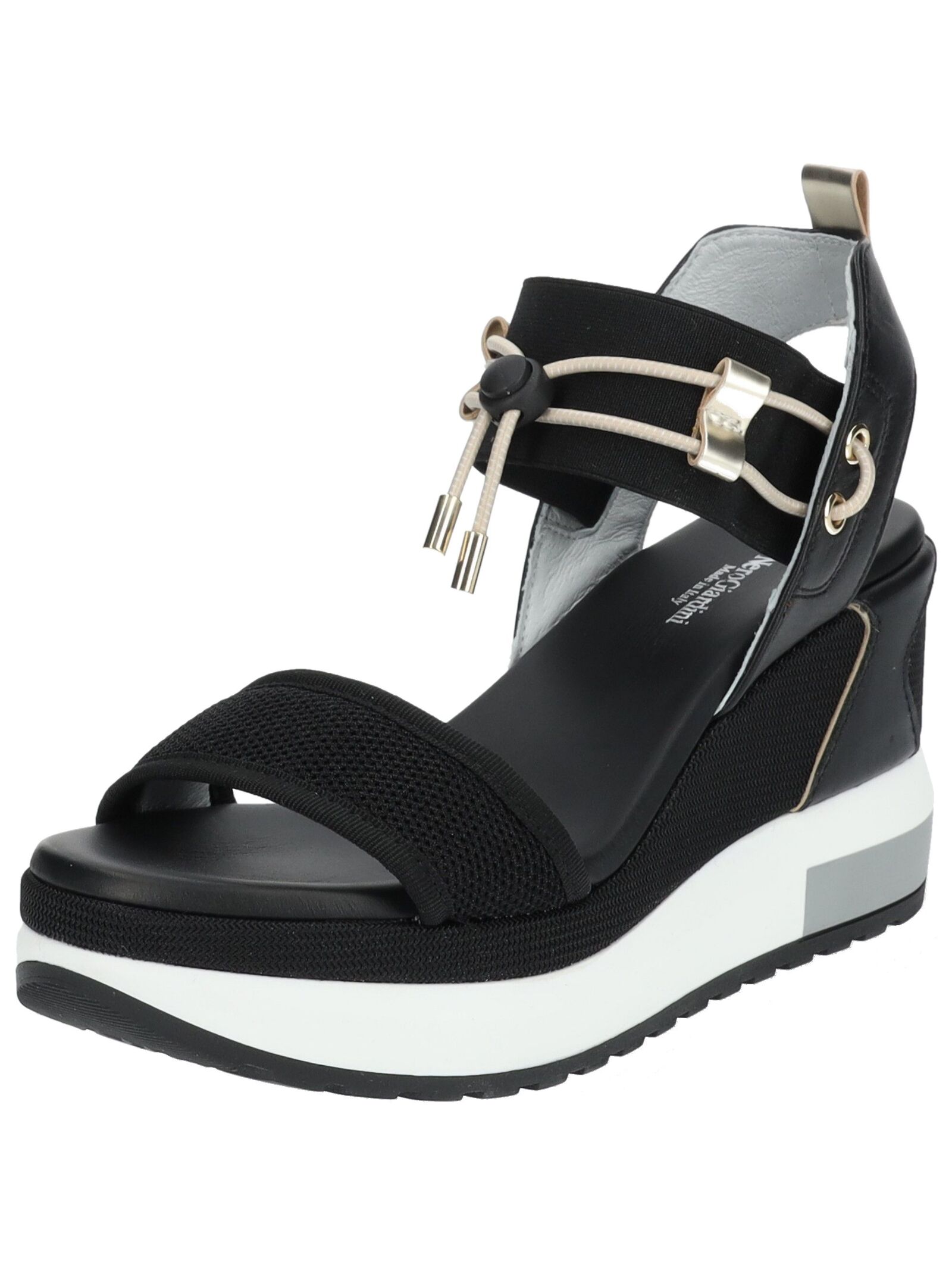 Thumbnail - Nero Giardini Keilsandalette "Nero Giardini Sandalen Leder/Textil"