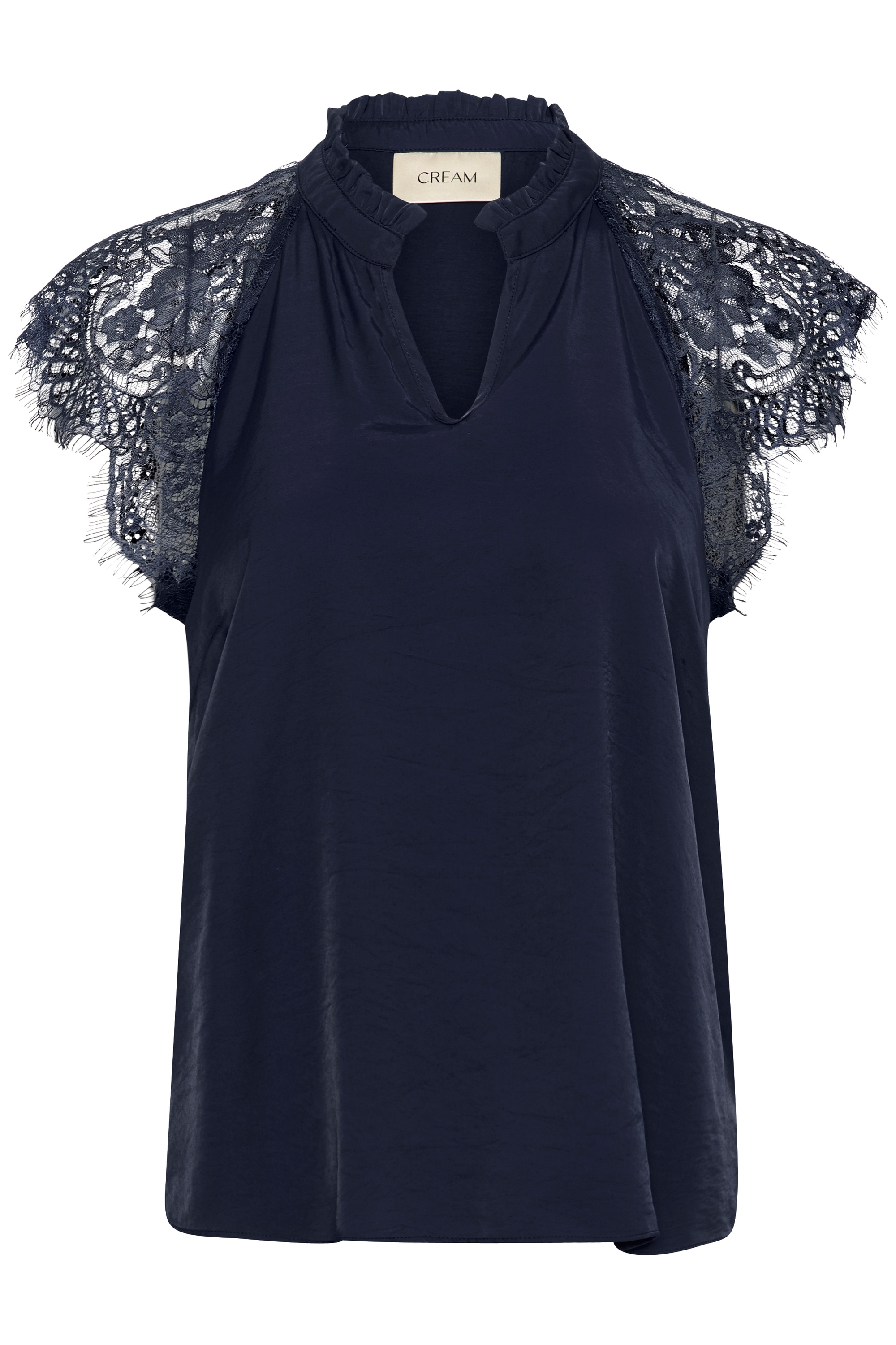 Cream Kurzarmbluse "Damen Bluse kurzarm CRNola"