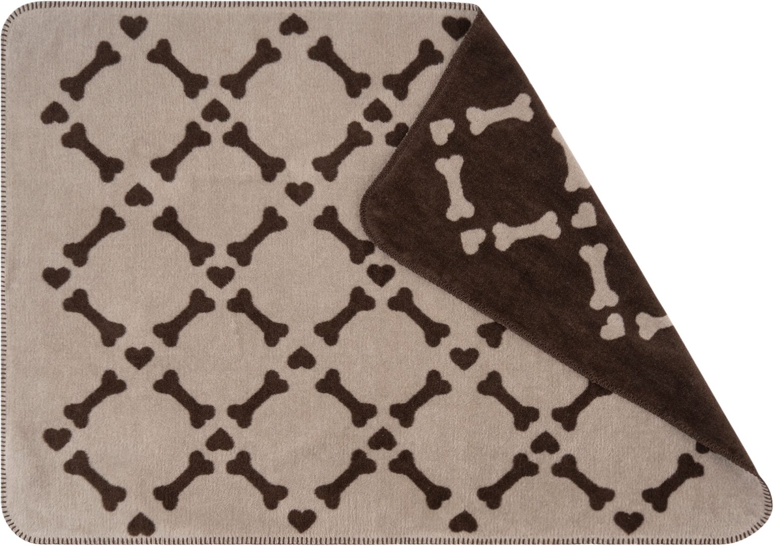 PAD Wohndecke "BONES" Stilvolles Design für Mensch und Hund – typisch PAD