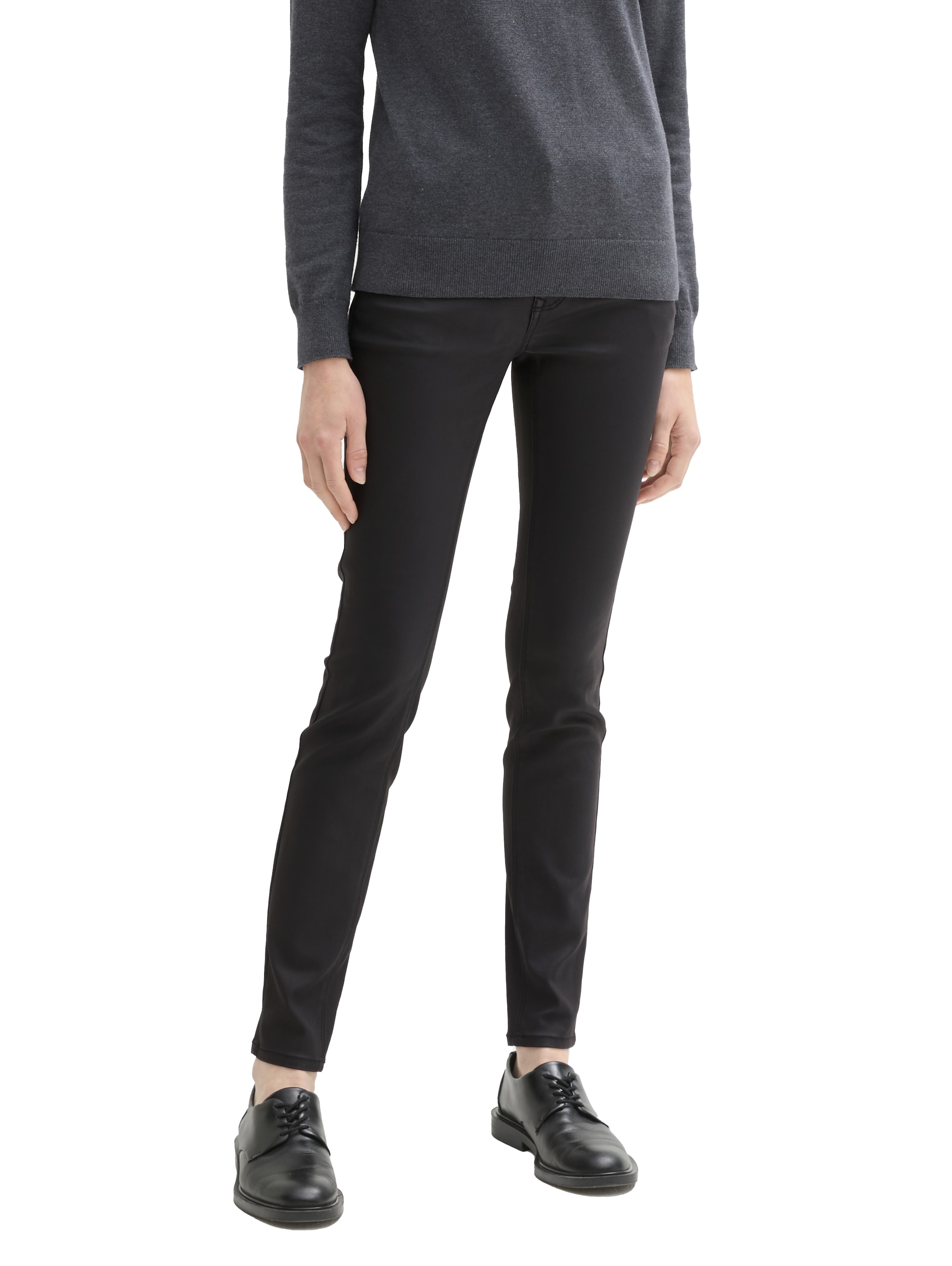 Tom Tailor Damen Jeans ALEXA - Skinny Fit - Schwarz - Deep Black günstig online kaufen