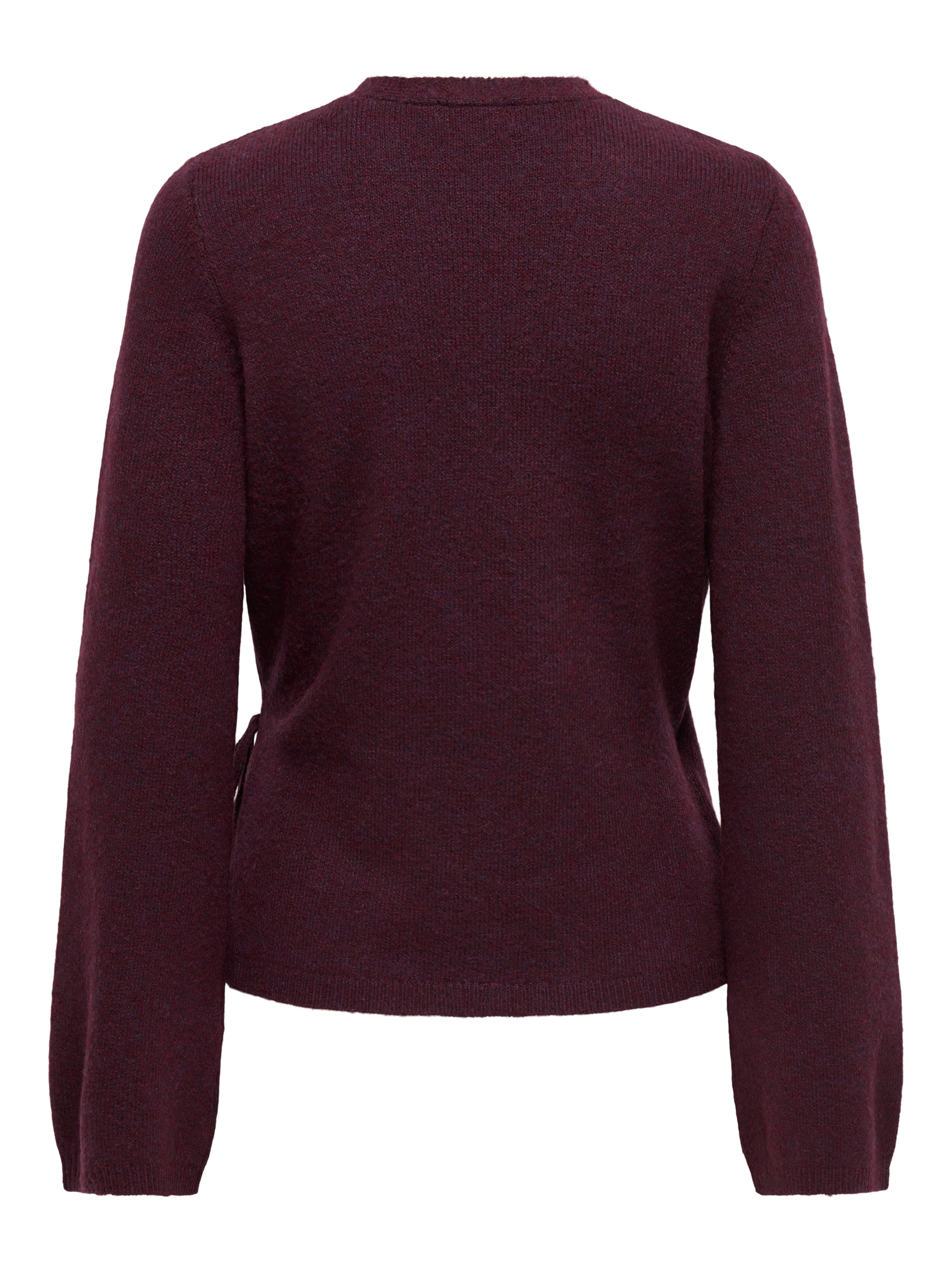JDY Strickjacke »JDYSUPER BECKY L/S WRAP CARDI KNT NOOS« Materialmix
