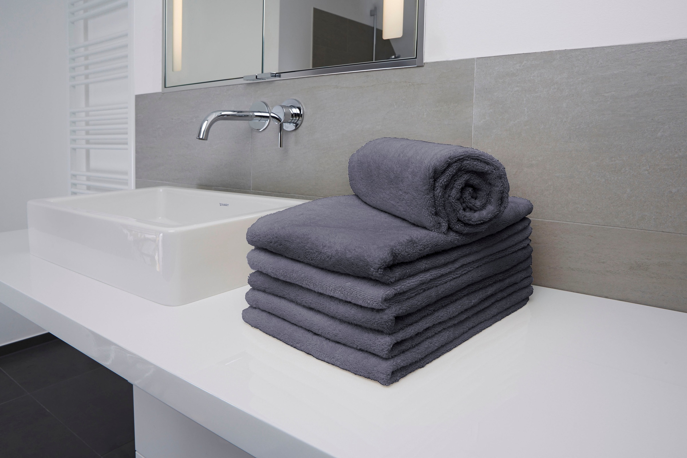 Primera Duschtuch »Premium«, (1 St.), mit einer eleganten Chenille-Bordüre