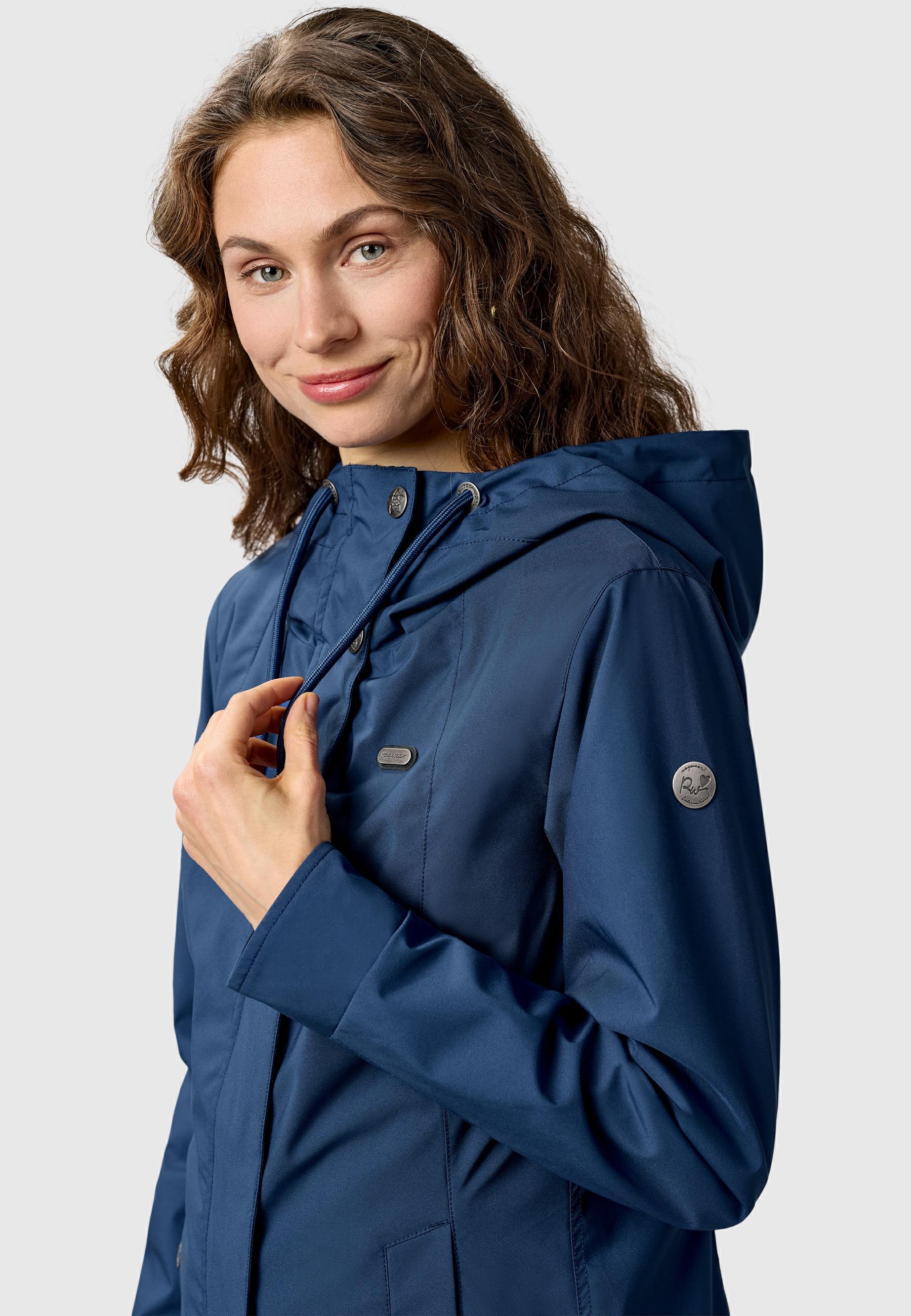 Ragwear Outdoorjacke »Alvena Summer YOUMODO« mit Kapuze Wasserdichte und atmungsaktive Übergangsjacke