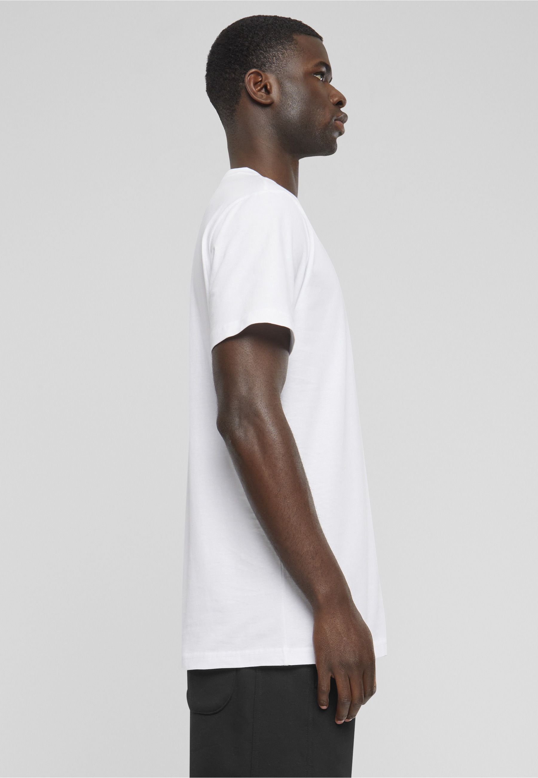 MisterTee T-Shirt »MisterTee Herren Kein Kind von Traurigkeit EMB Tee« 1 Stk.