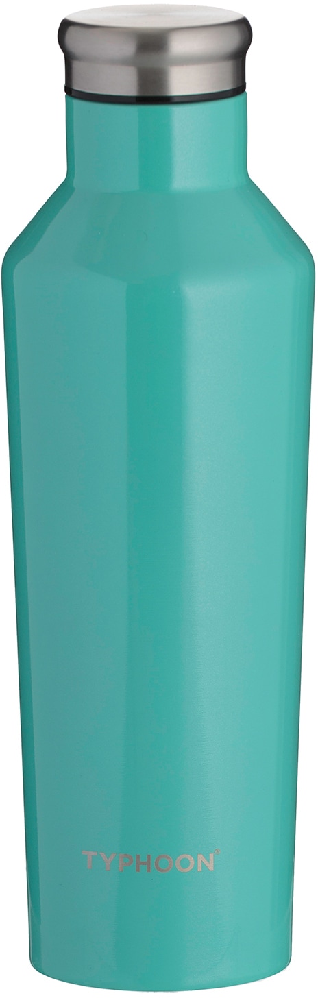 Typhoon Isolierflasche "PURE COLOUR I", (2 tlg.), Edelstahl in Trendfarbe, doppelwandig-isoliert, 0,5 Liter