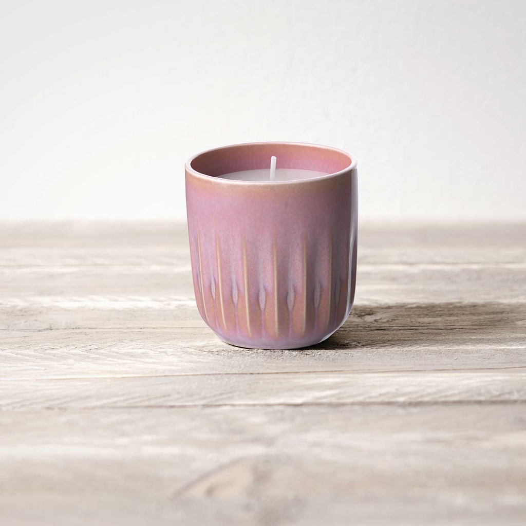 like. by Villeroy & Boch Duftkerze »Duftkerzen Sunkissed Perlemor Home Coral ø 8,5 x 9 cm 6er Set rosa«