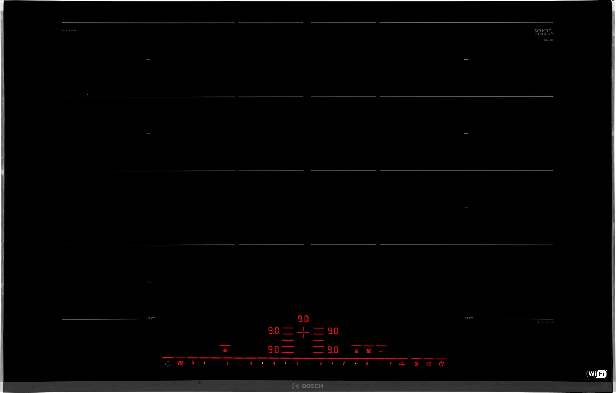 BOSCH Flex-Induktions-Kochfeld "PXY875DW4E" mit DirectSelect Premium günstig online kaufen
