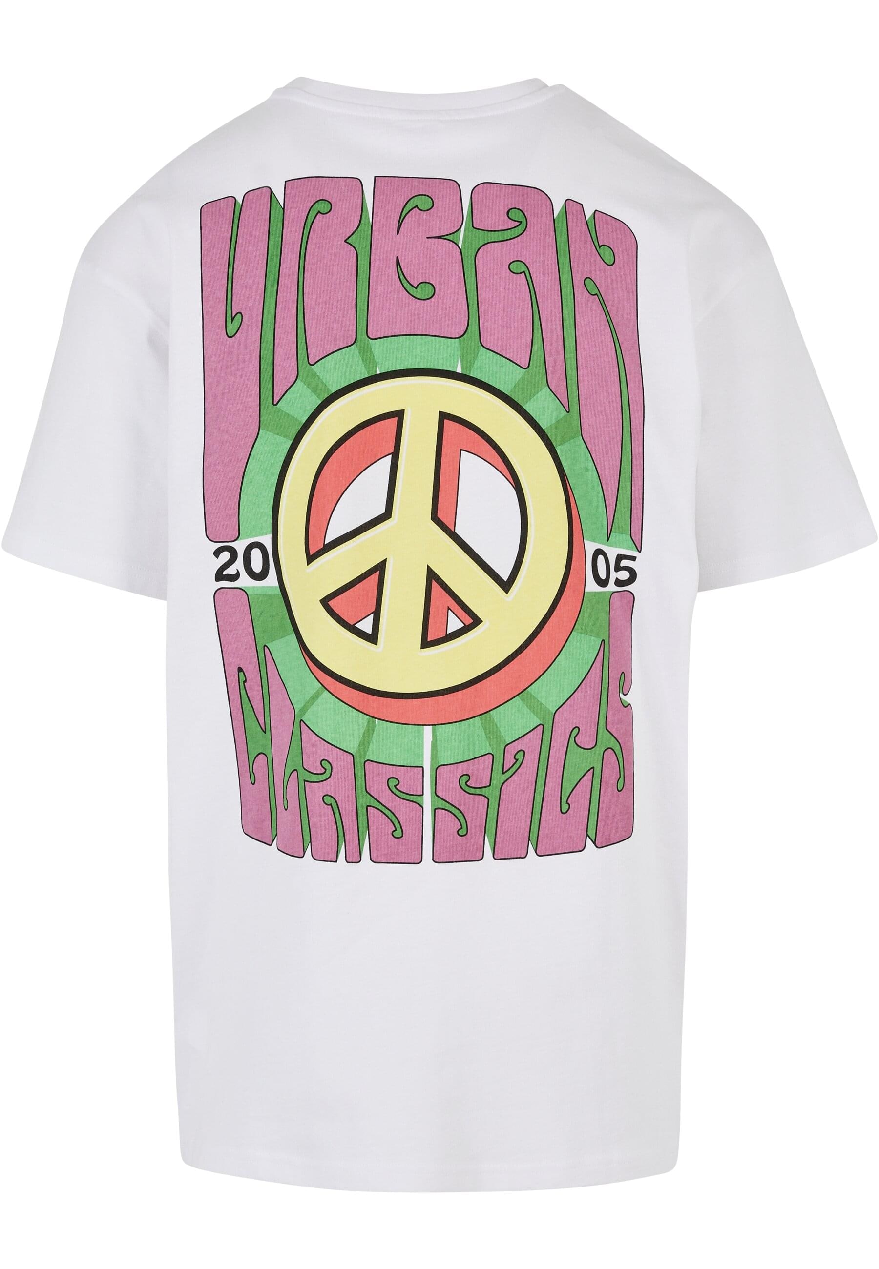 URBAN CLASSICS T-Shirt "Urban Classics Herren Organic Big Peace Tee" günstig online kaufen