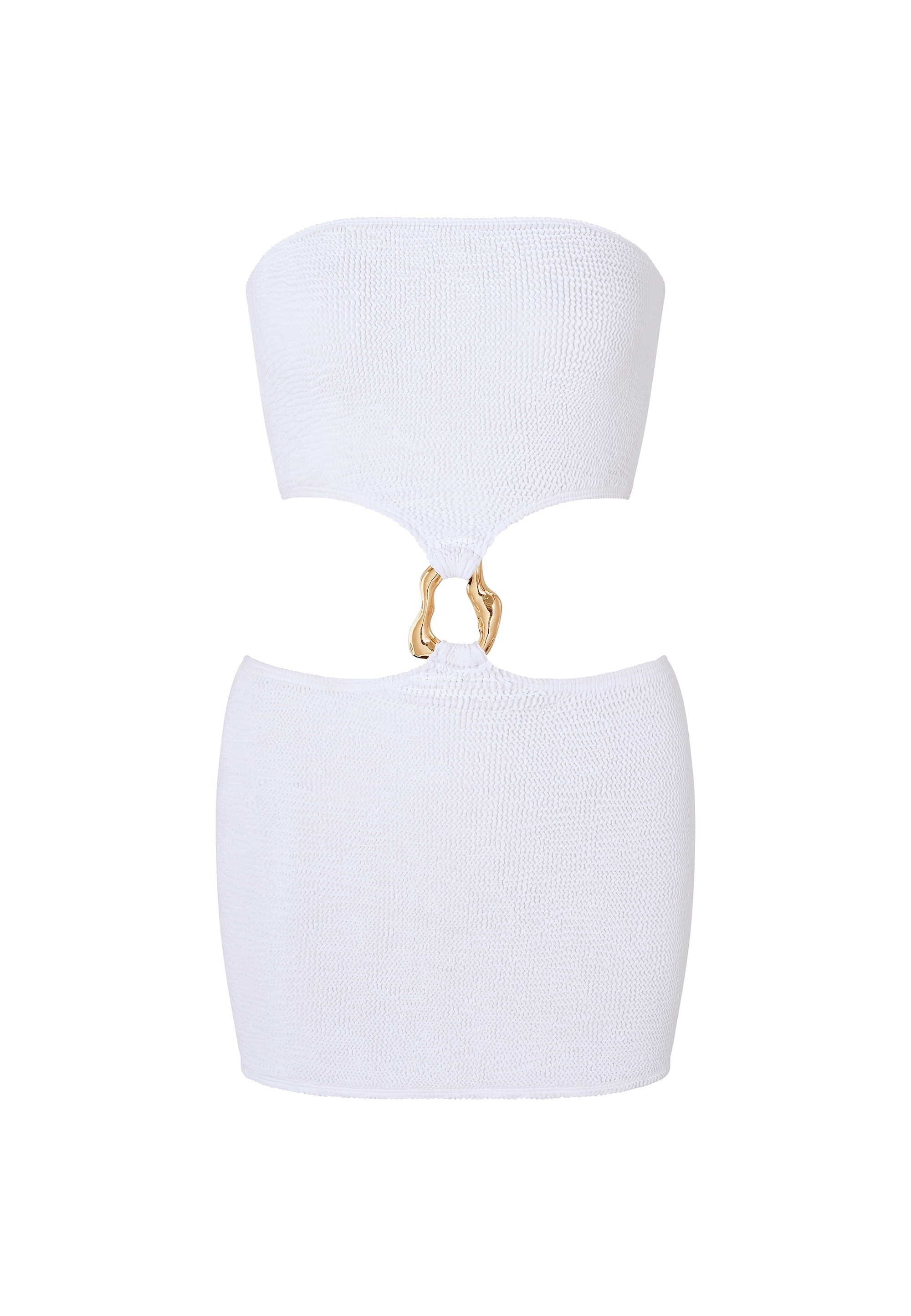 Moda Minx Jerseykleid »SCRUNCH Irregular Hoop«, (1 tlg.), mit stilvollen Cut-Outs