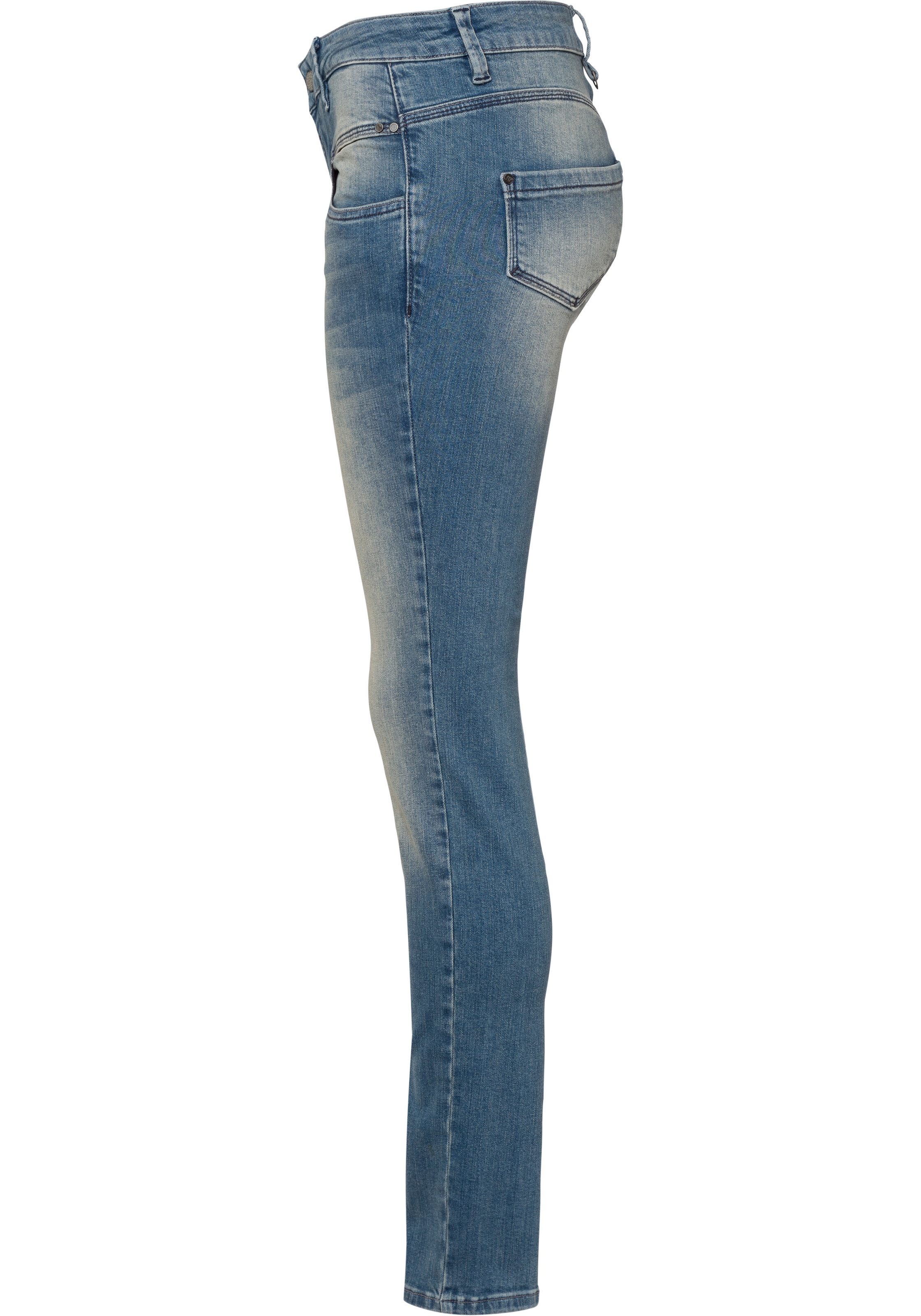 Freeman T. Deko-Features Slim-fit-Jeans, | (1 BAUR coolen mit kaufen tlg.), Porter