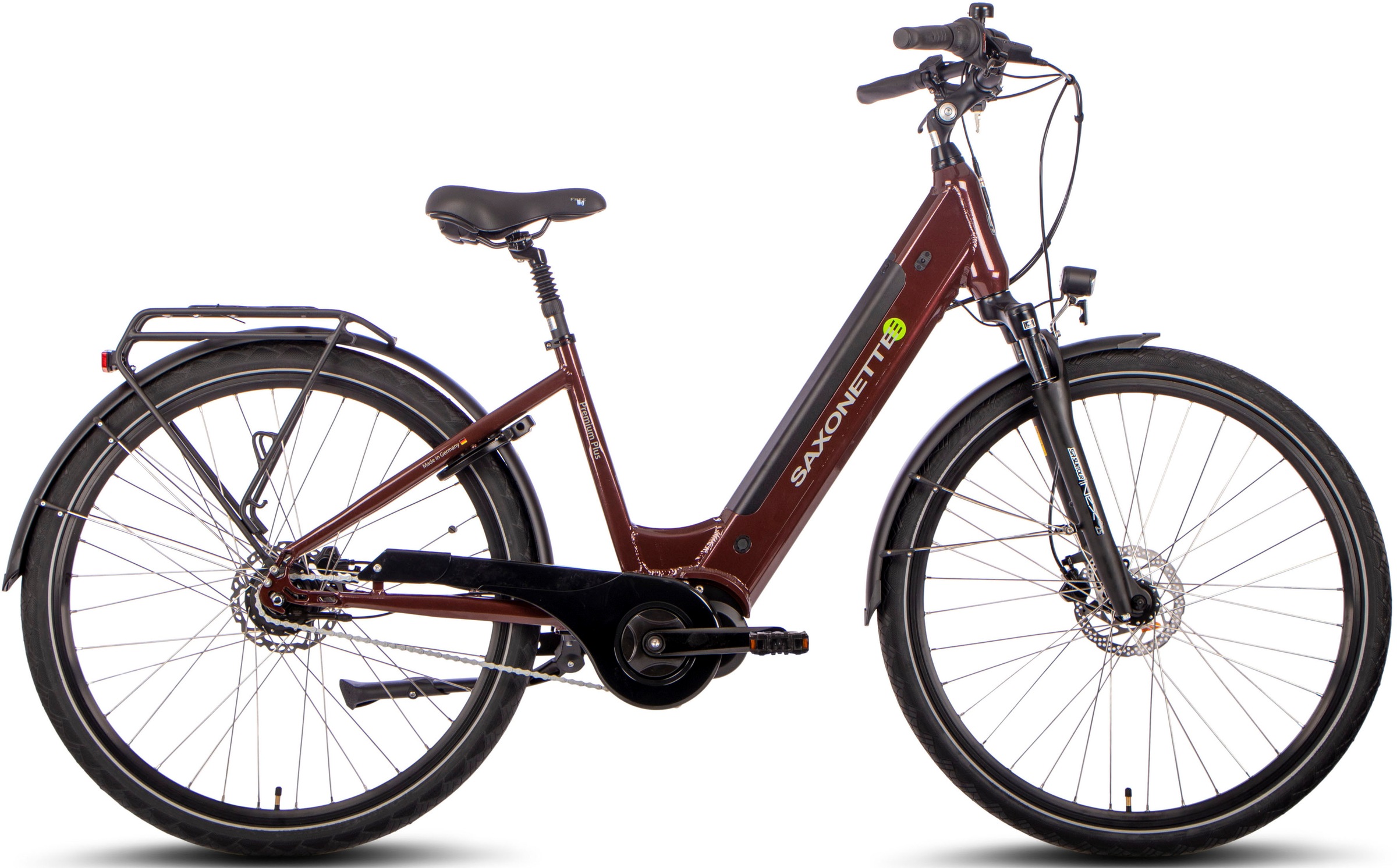 SAXONETTE E-Bike »Premium Plus 3.0«, 8 Gang, Mittelmotor 250 W, Pedelec, Elektrofahrrad für Damen u. Herren
