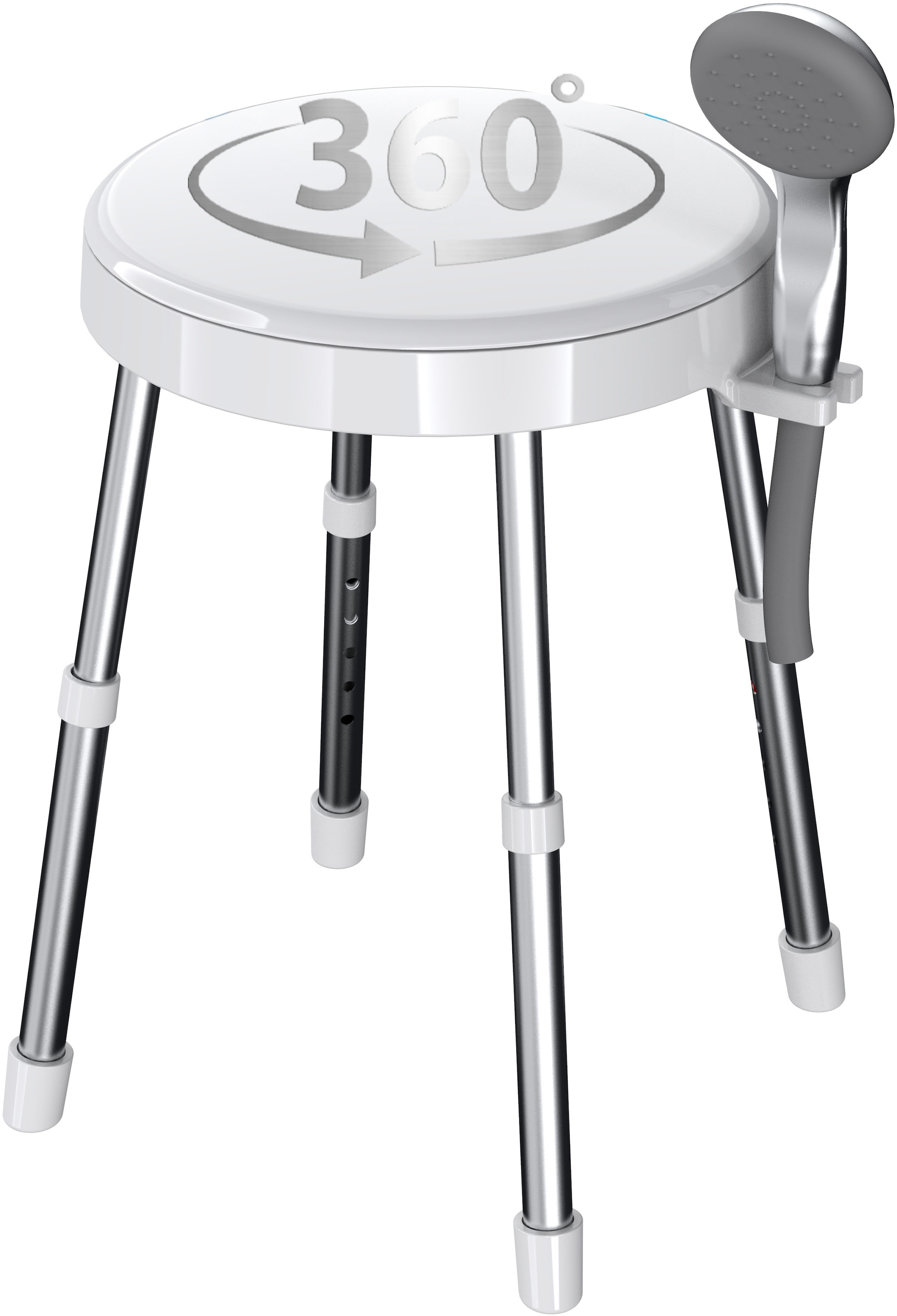 Bischof Dusch- und Badhocker "Rotate 1.0" belastbar bis 150 kg TÜV/GS geprü günstig online kaufen