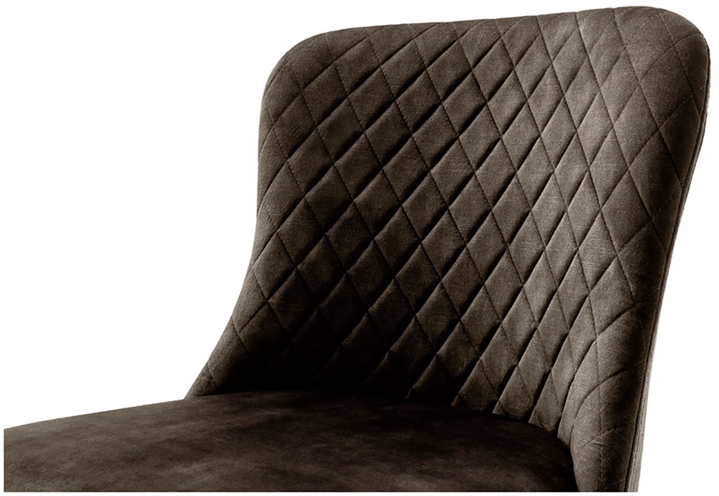 MCA furniture 4-Fußstuhl »ABOSHI Esszimmerstuhl (4er Set)«, (Set), 4 St., Veloursstoff, Taschenfederkern, Metall schwarz,Vintage-Veloursoptik,belastbar 120 kg