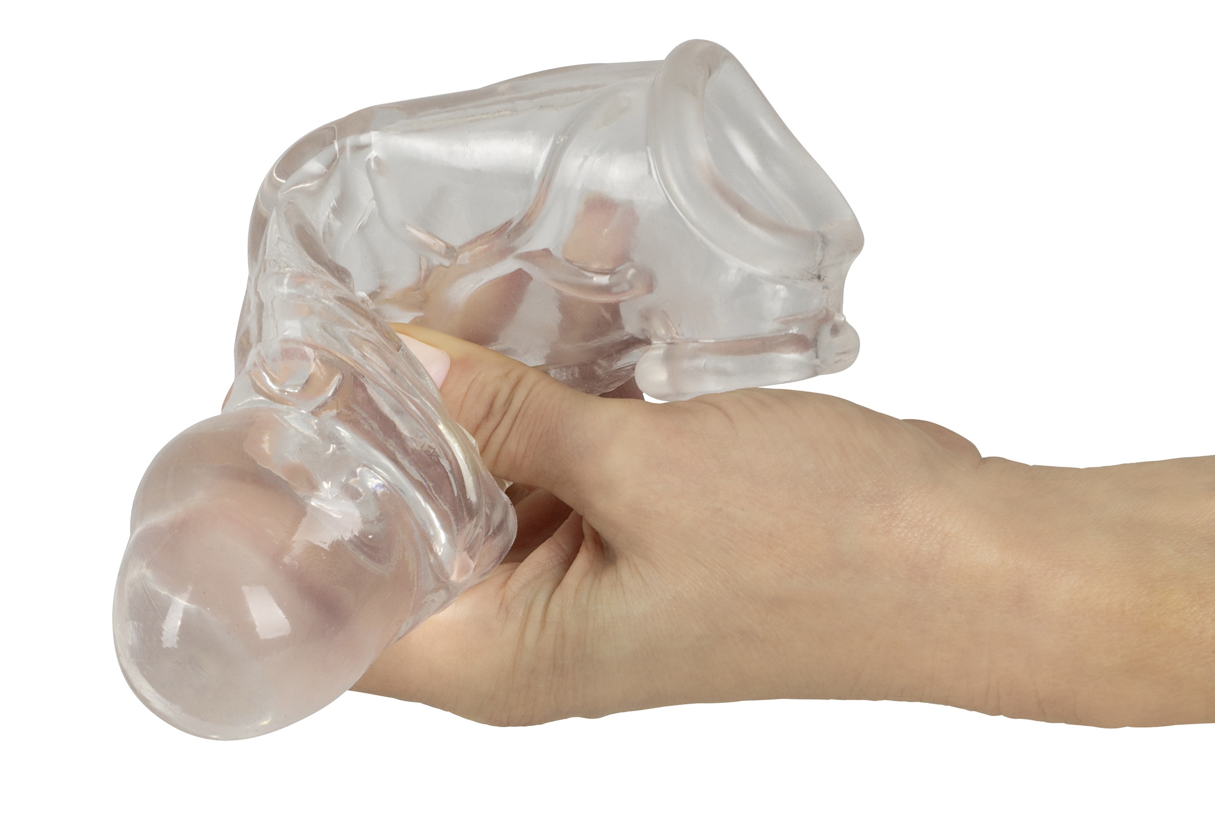 Crystal Clear Penishülle »Penissleeve Penis Sleeve with extension + ball ring«