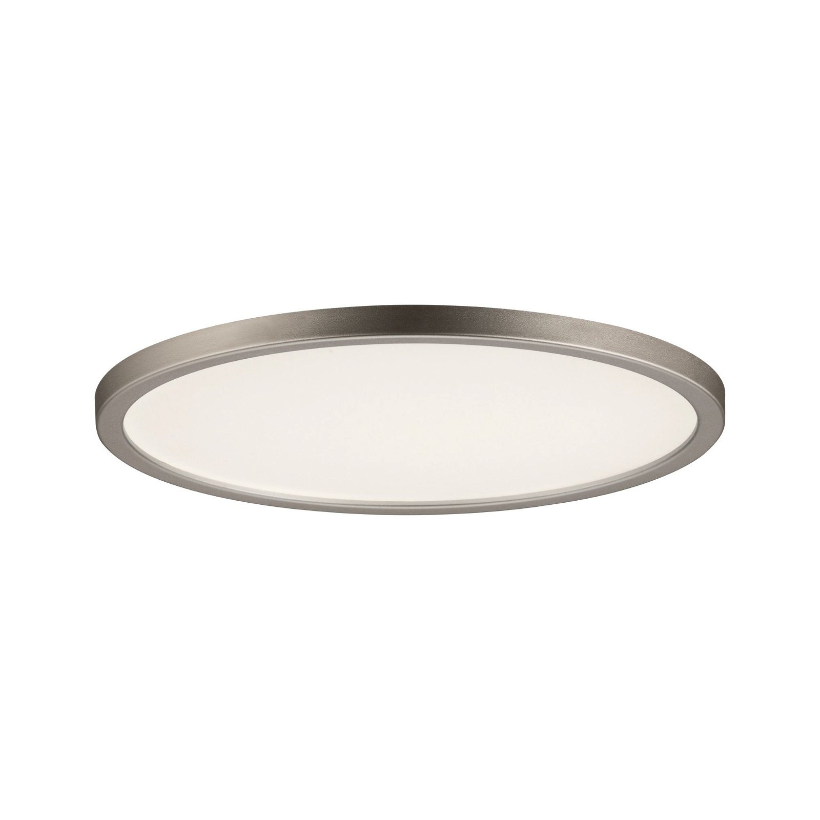 Paulmann LED Einbauleuchte »Areo rund 180mm 11W 770lm 3000K Nickel matt 180mm«, 1 flammig, Einbaupanel