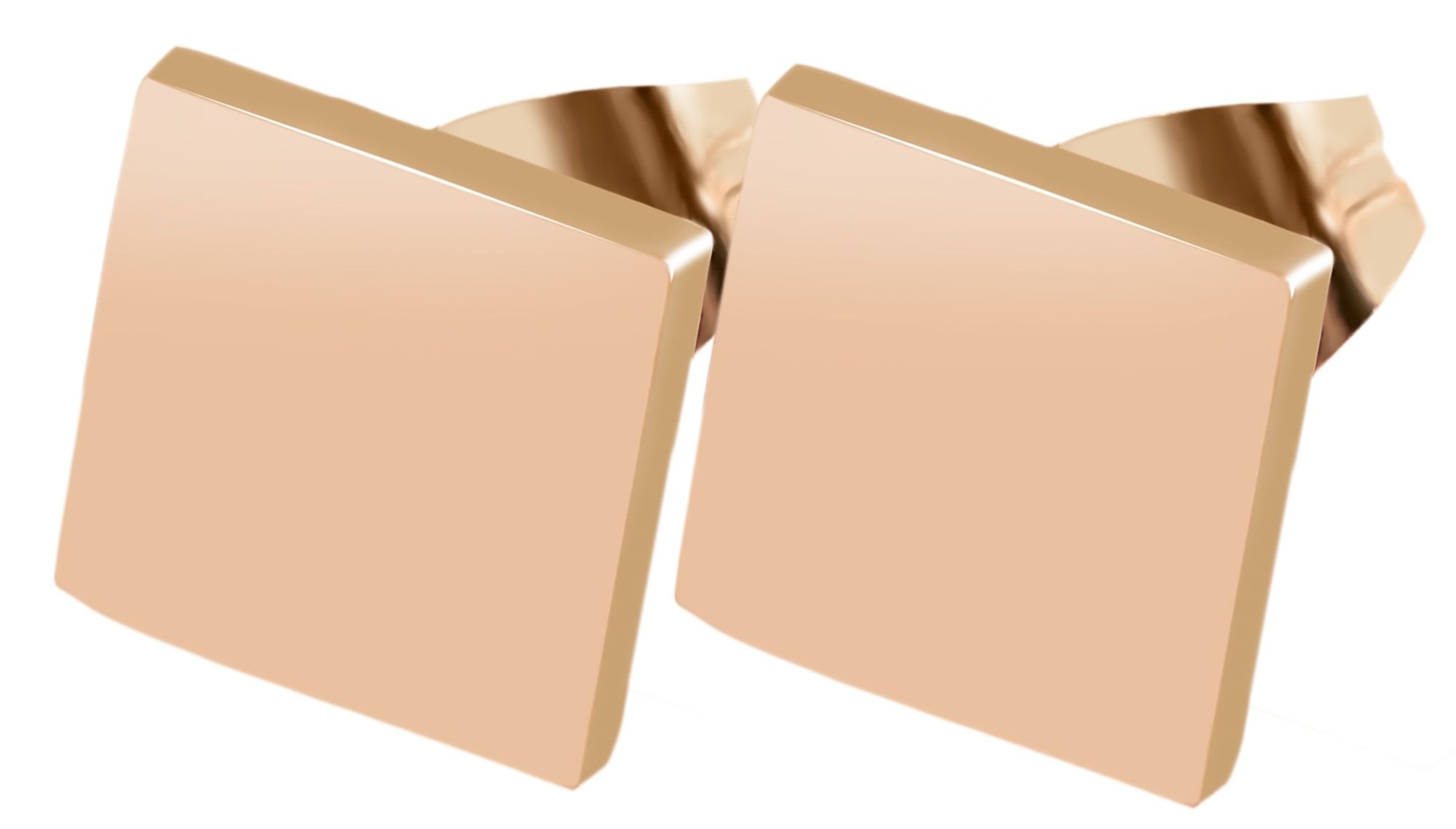 Adelia´s Paar Ohrhänger »Unisex Ohrringe – Ohrstecker aus Edelstahl« Zum Verschenken – ideal zum Muttertag