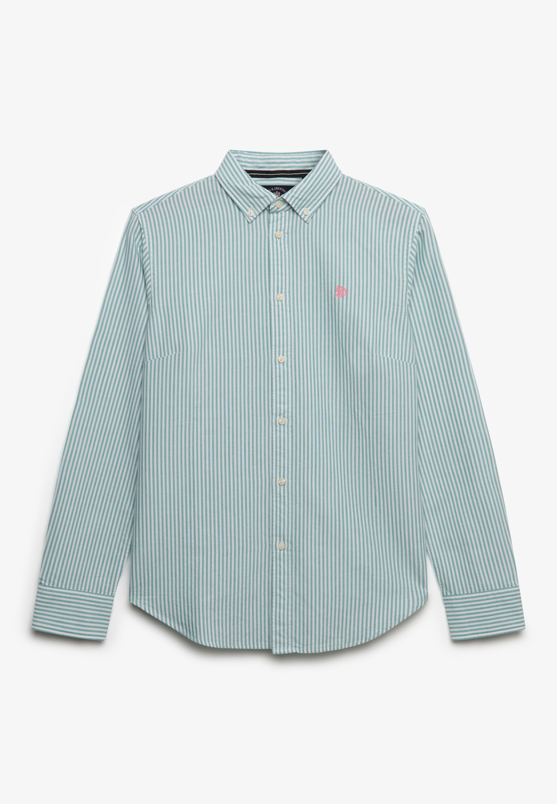 Superdry Hemdbluse »SLIM OXFORD BD L/S SHIRT« Baumwolle, slim fit