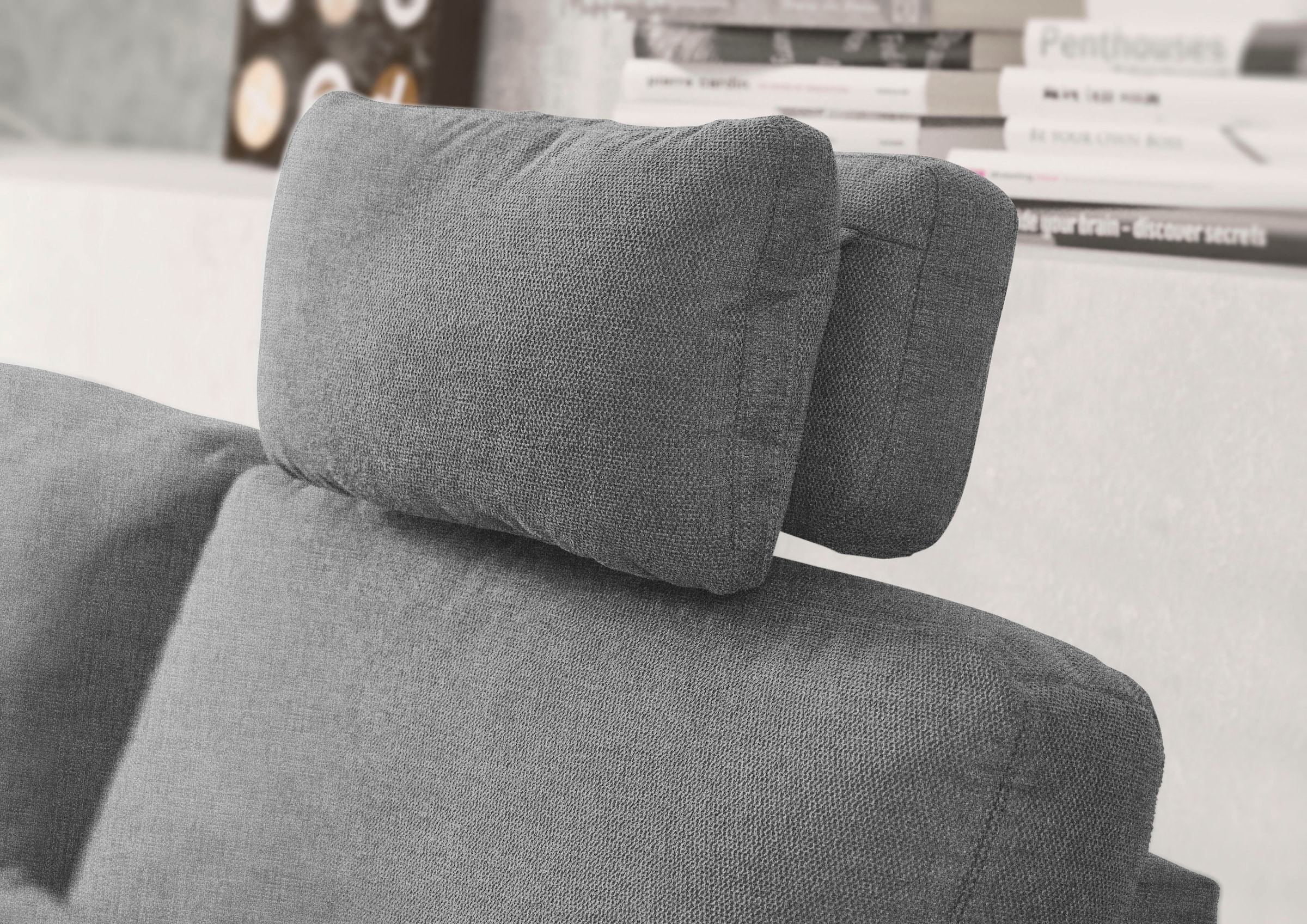 3C Candy Ecksofa »Kairo modernes Multifunktions-Sofa, bequem, L-Form«, inklusive Drehsitz, Armlehnen- und Rückenverstellung, OTTOs Choice