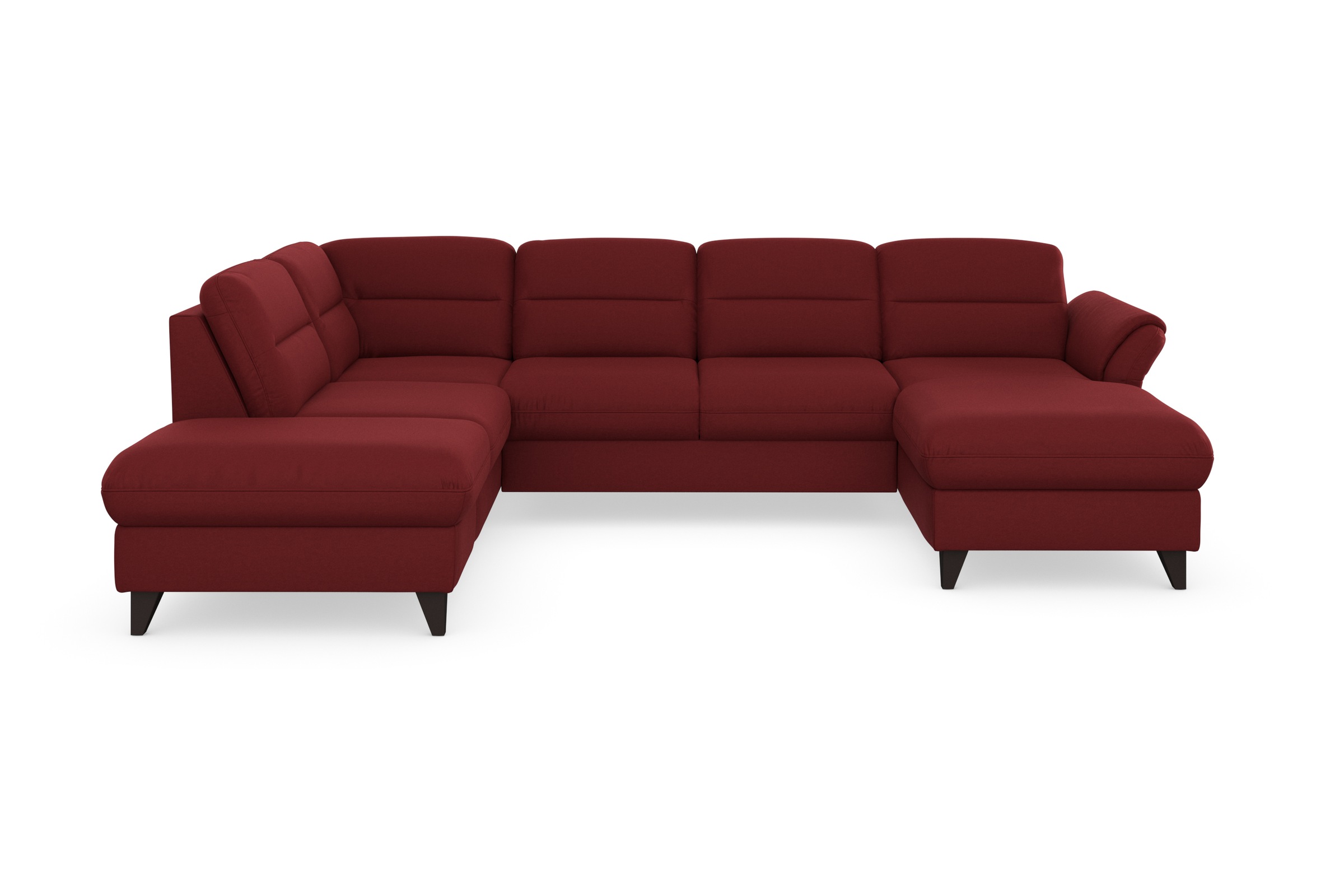 sit&more Wohnlandschaft »Mellum U-Form« Federkern, wahlweise mit Bettfunktion, Stauraum und Armteilfunktion