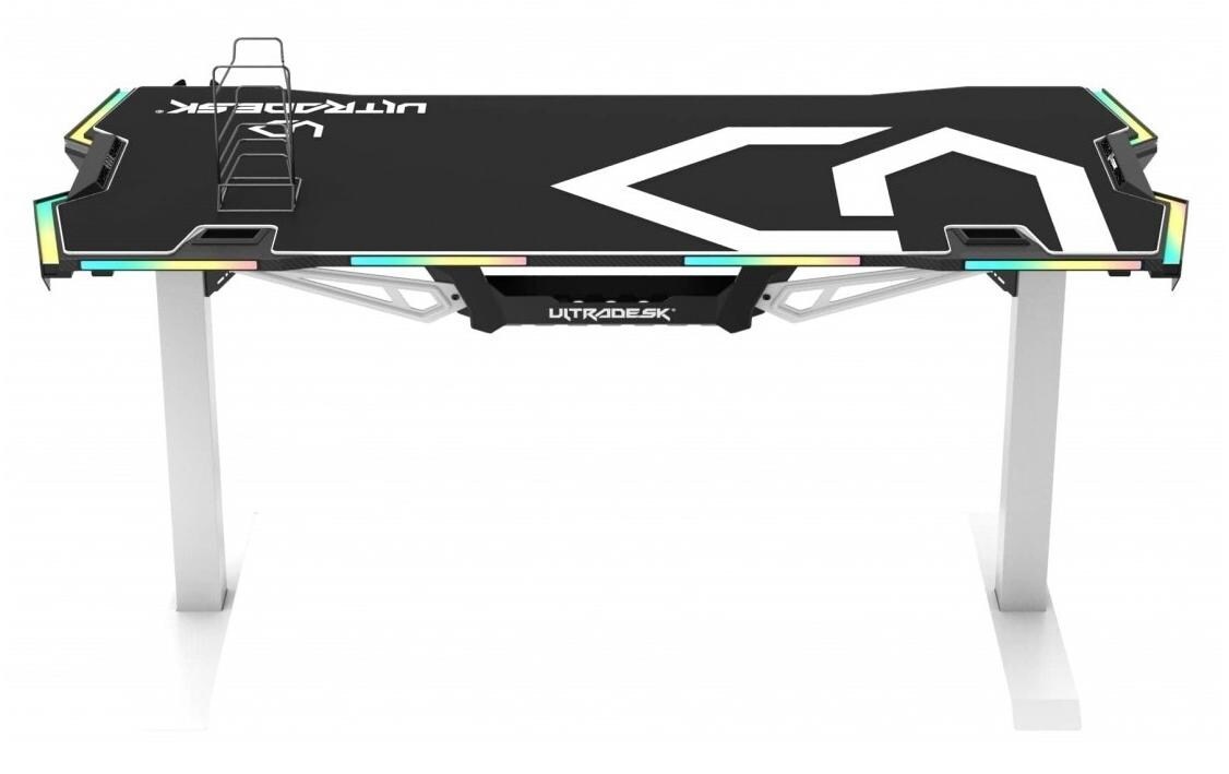 ULTRADESK Gamingtisch »Force Weiss«