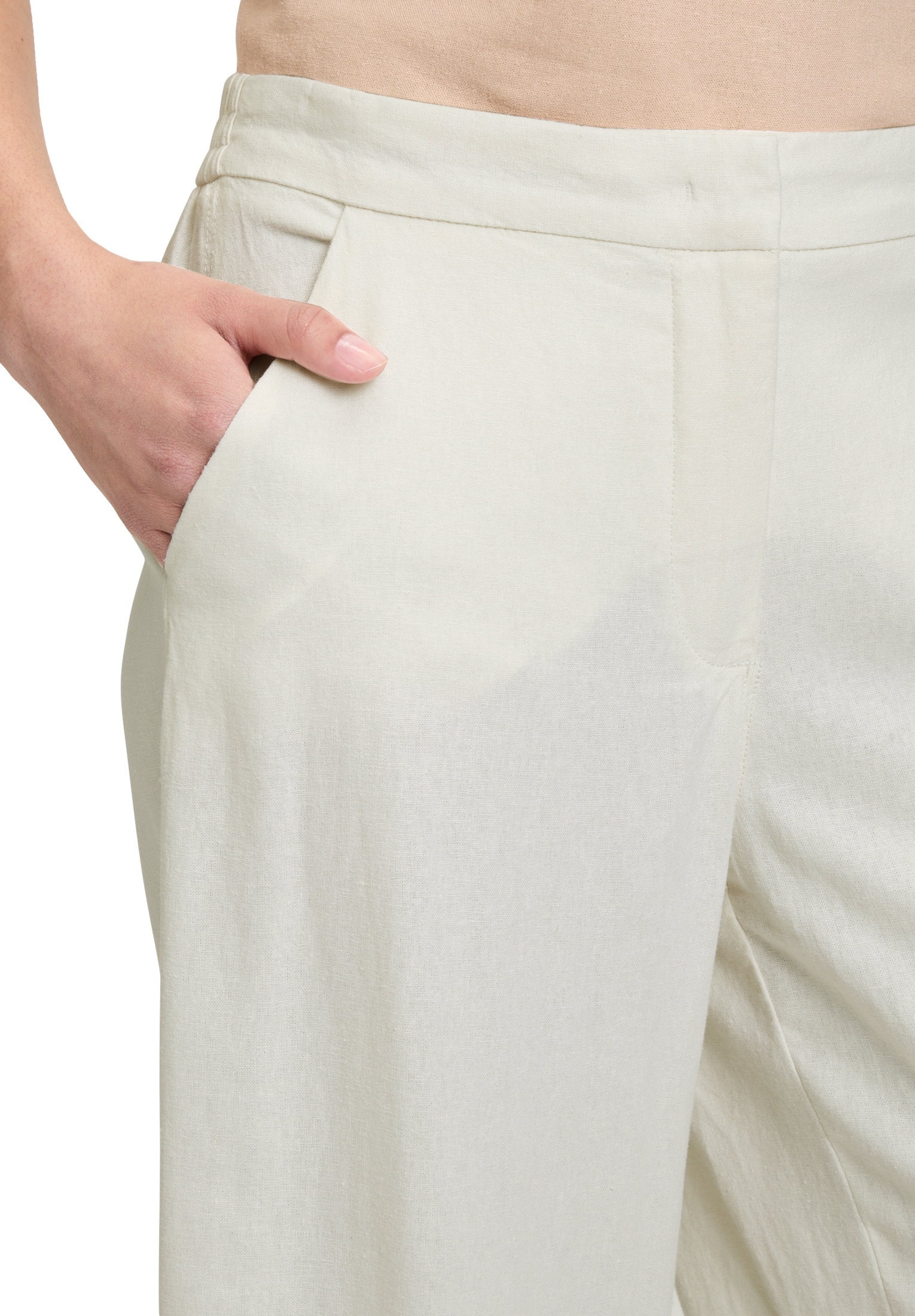 Betty Barclay Leinenhose »Betty Barclay Damen Leinenhose unifarben«, Material