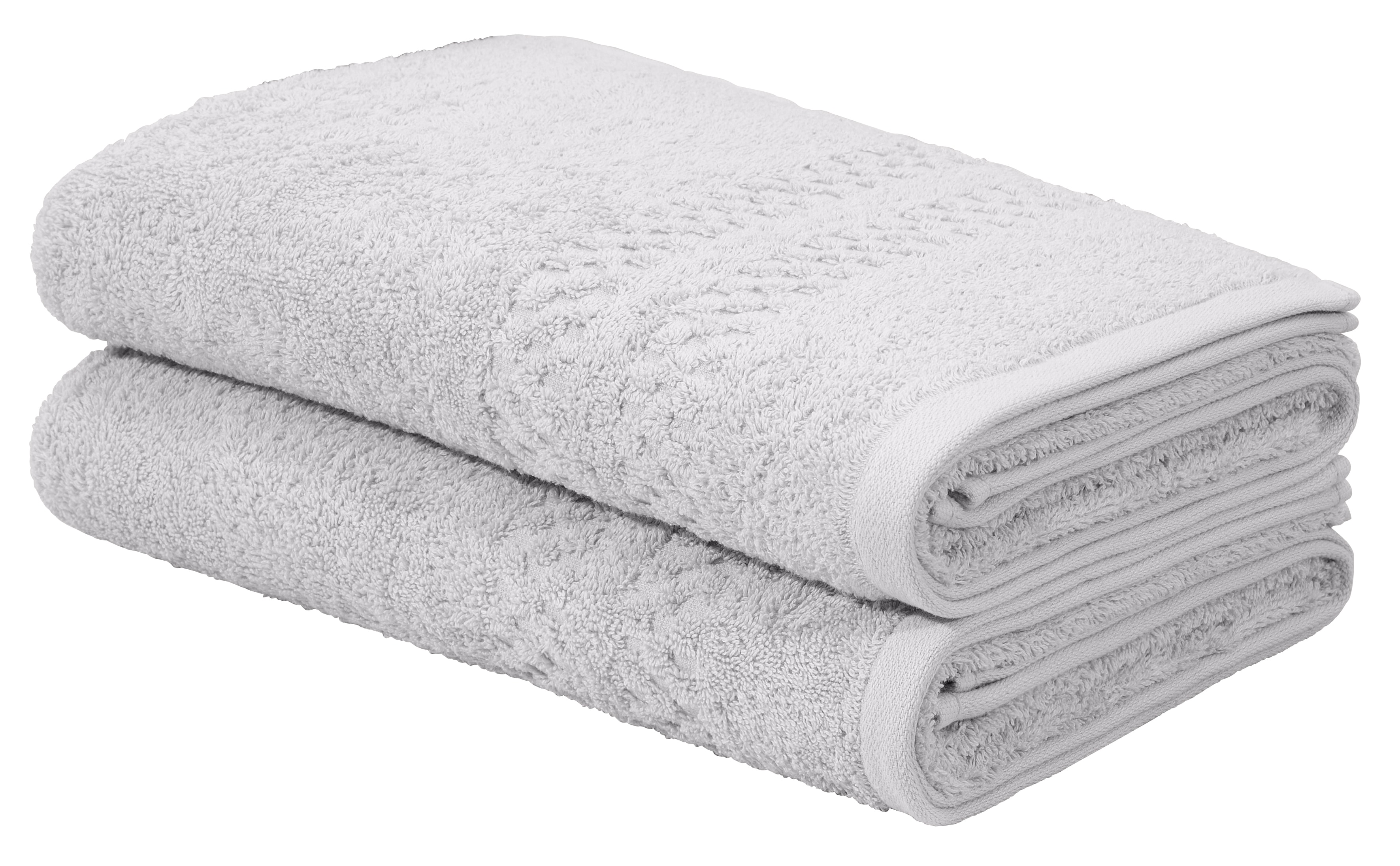 OTTO home Duschtücher "Regona, Duschtücher 70x140cm, flauschig und weich, 500 gr/m²" Premium Handtücher mit Bordüre, Set, 100% Baumwolle, 5 Jahre Garantie