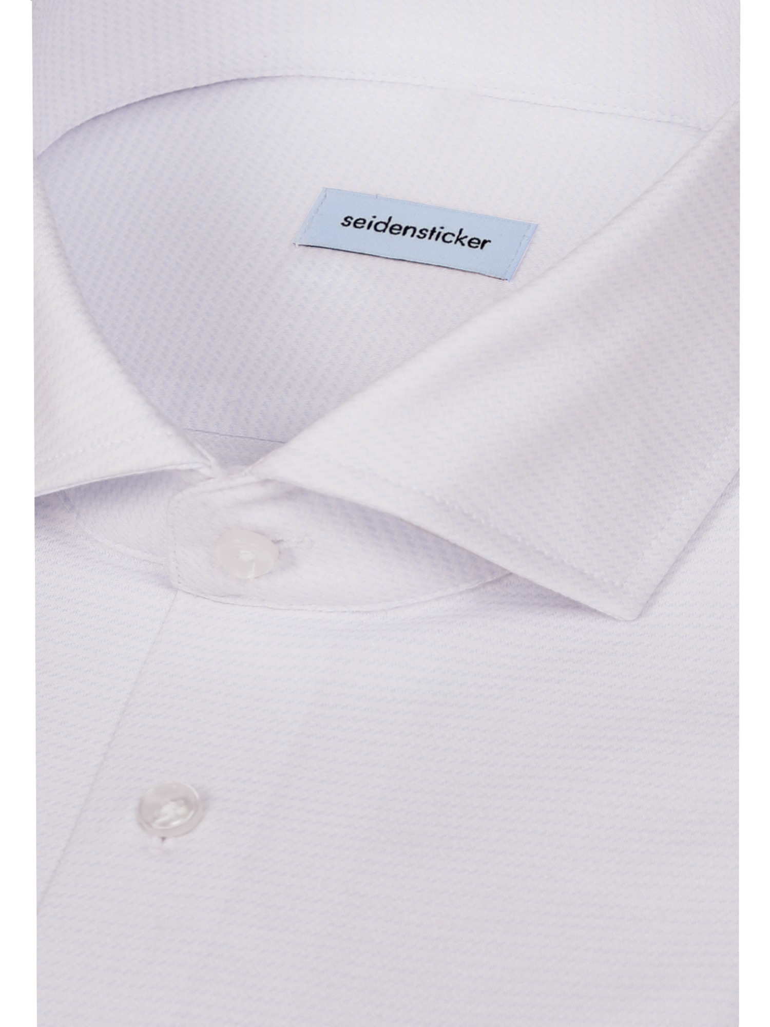 seidensticker Businesshemd »Schwarze Rose« Slim 1/1 Kentkragen Struktur