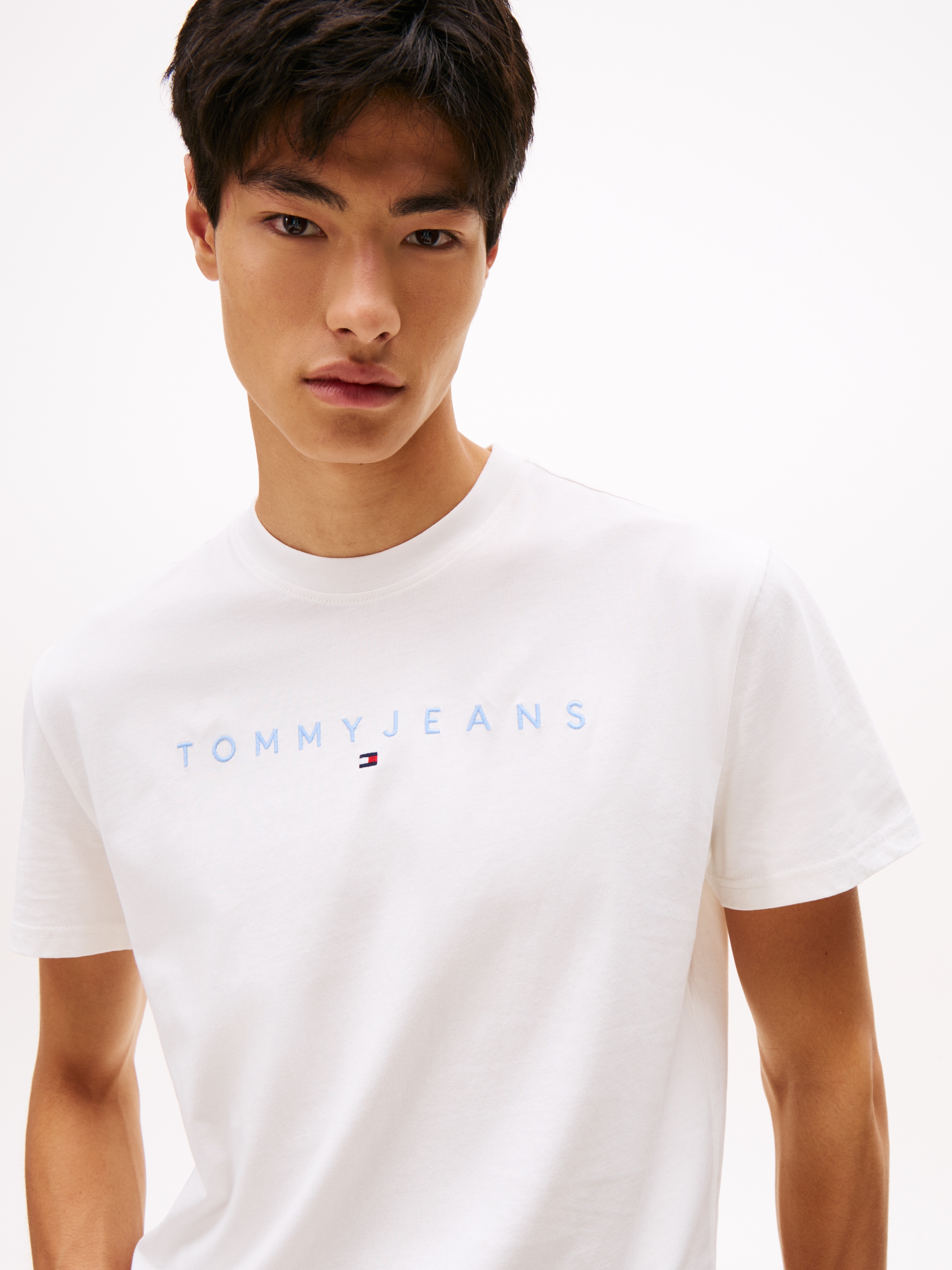 Tommy Jeans T-Shirt »TJM REG LINEAR LOGO TEE EXT«