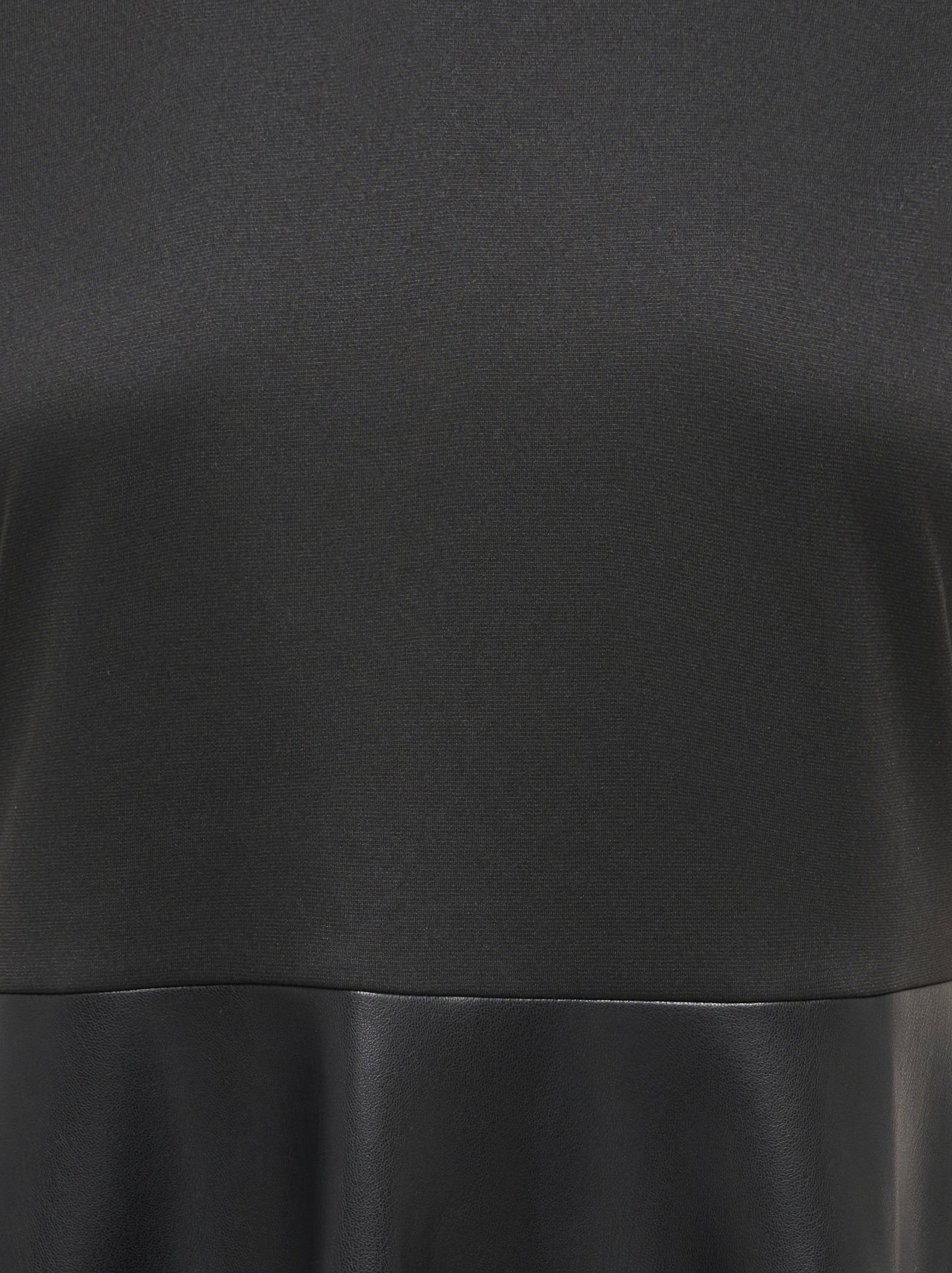 ONLY Partykleid »ONLMADDIE S/L FAUX LEATHER MIX DRESS OTW« Materialmix aus Jersey und Lederimitat