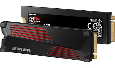 interne SSD »990 PRO Heatsink 4TB«, Anschluss PCI Express 4.0