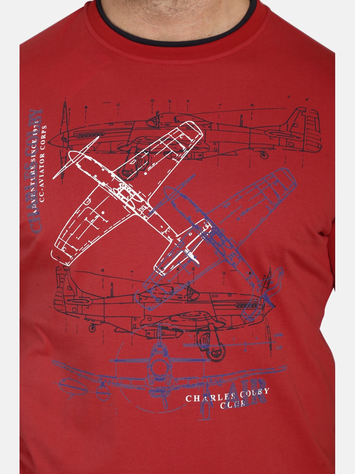 Charles Colby Rundhalsshirt »T-Shirt EARL DILLONS«