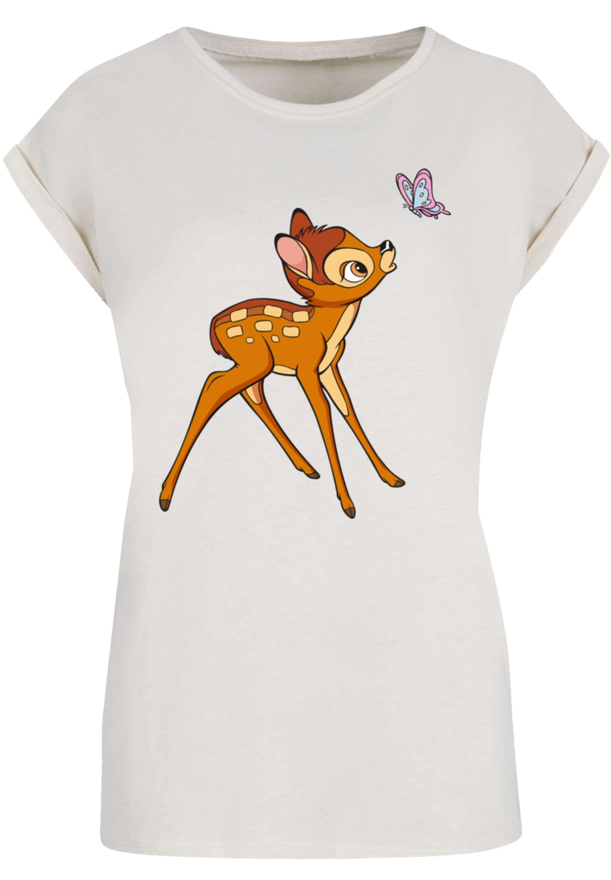 F4NT4STIC T-Shirt »Disney Bambi Admire The Butterfly«, Premium Qualität