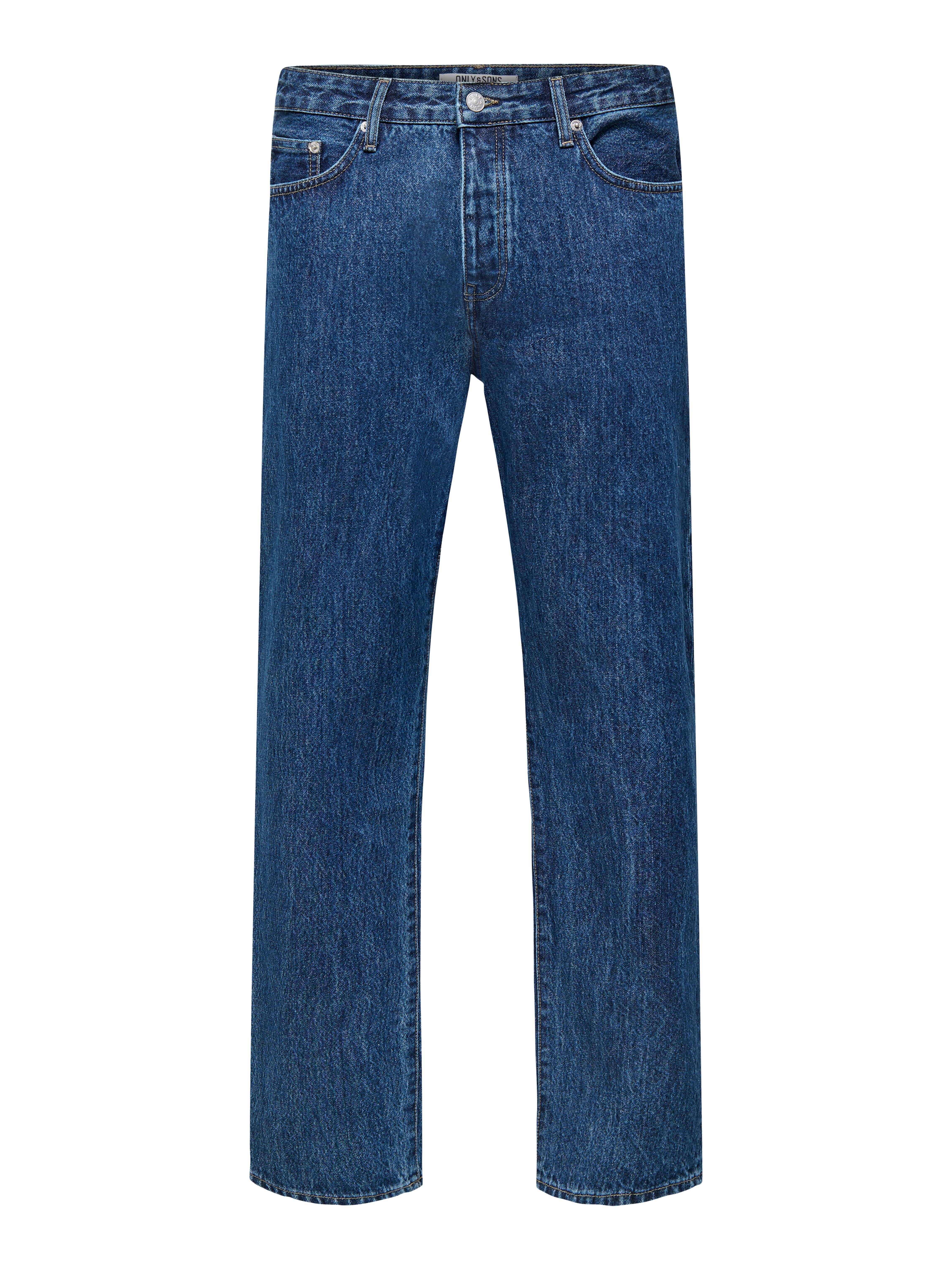 ONLY & SONS Straight-Jeans "ONSEDGE STRAIGHT DNM" Baumwolle, straight fit