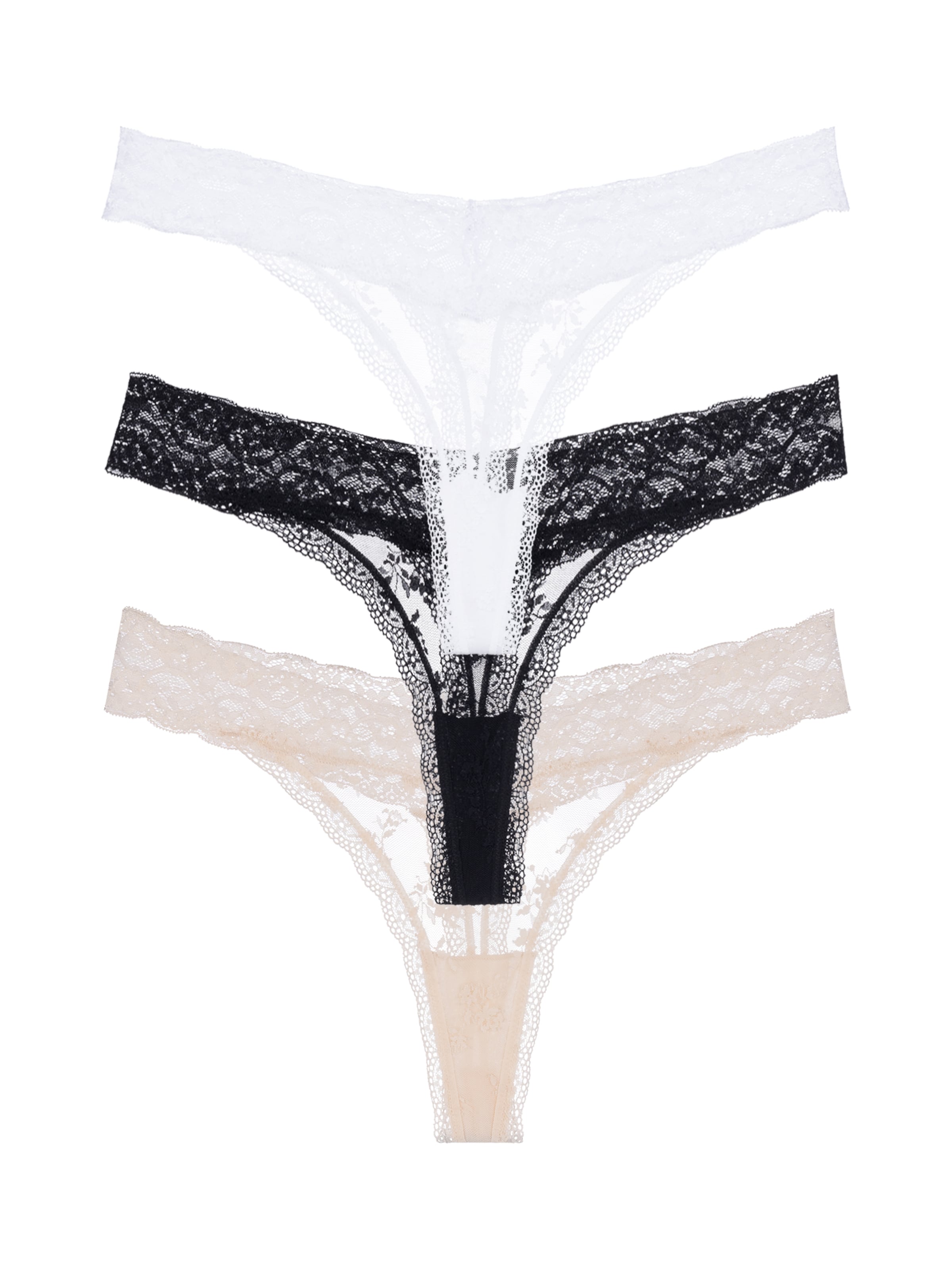 Dorina Tanga »Lana Essential Lace« leicht transparent, mit Spitze, bequem, weich