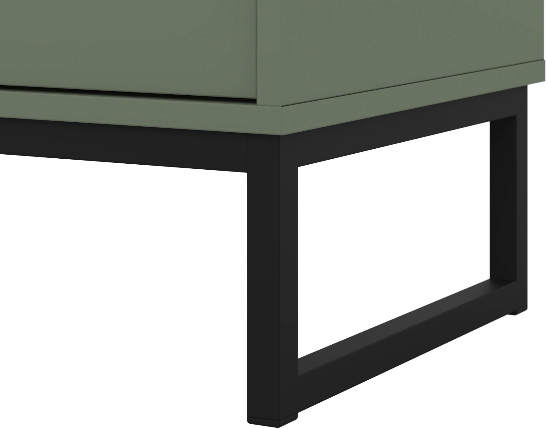 OTTO home Sideboard »Loft, Breite 157 cm, grifflose Kommode 3 Türen/3 Schubkästen.« Schubladenschrank mit viel Stauraum, Einlegeböden verstellbar