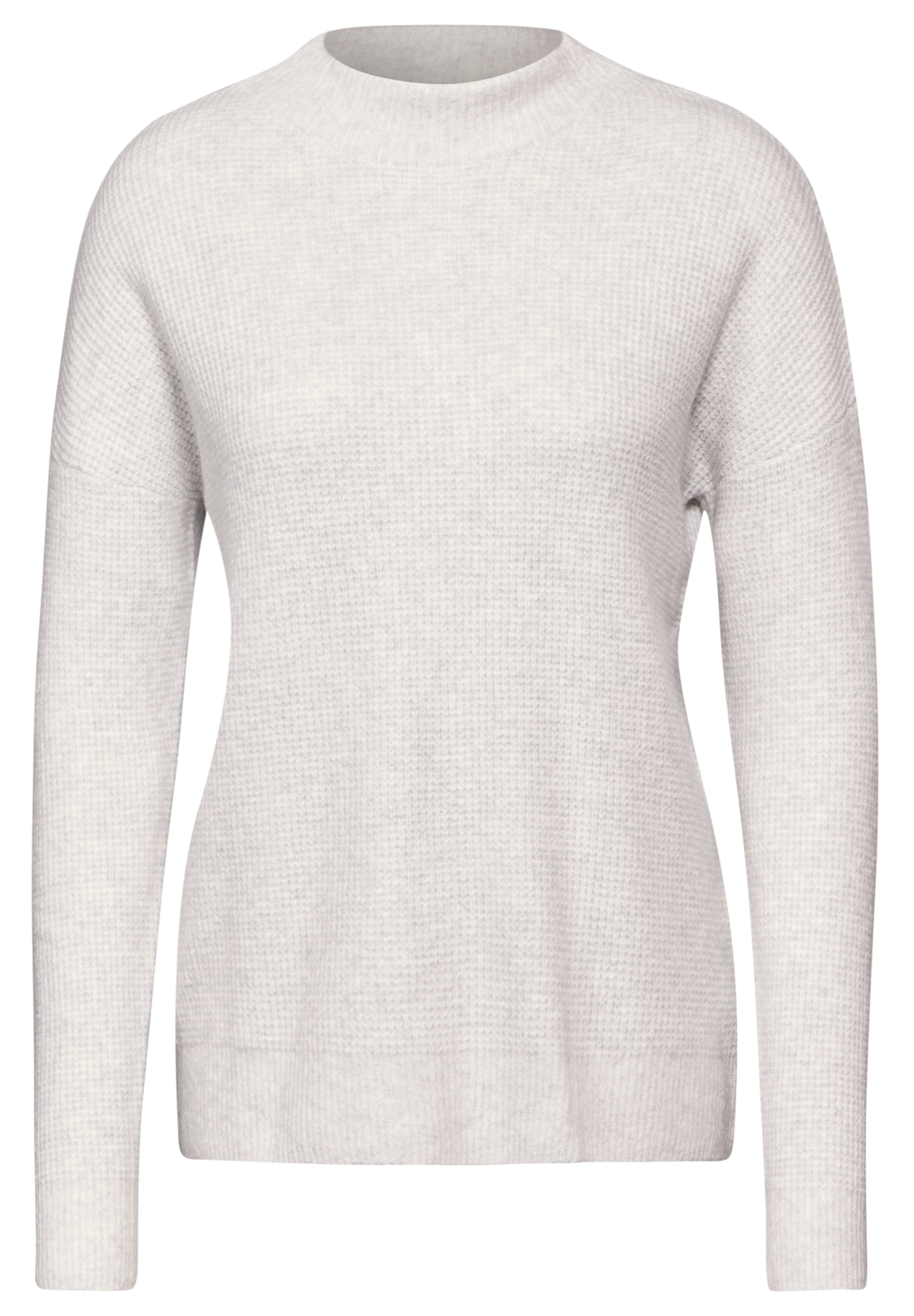 Cecil Strickpullover, mit Materialmix