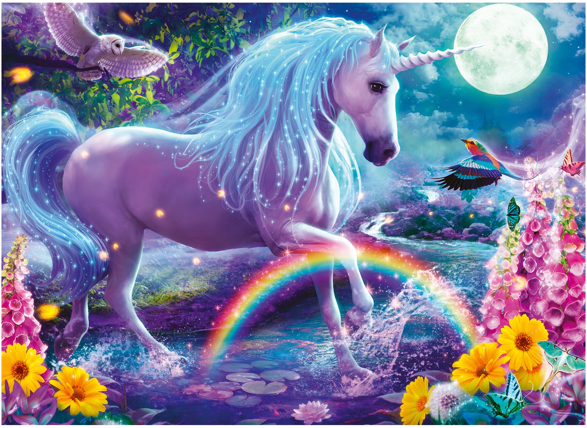 Ravensburger Puzzle »Magische Einhörner« Made in Europe