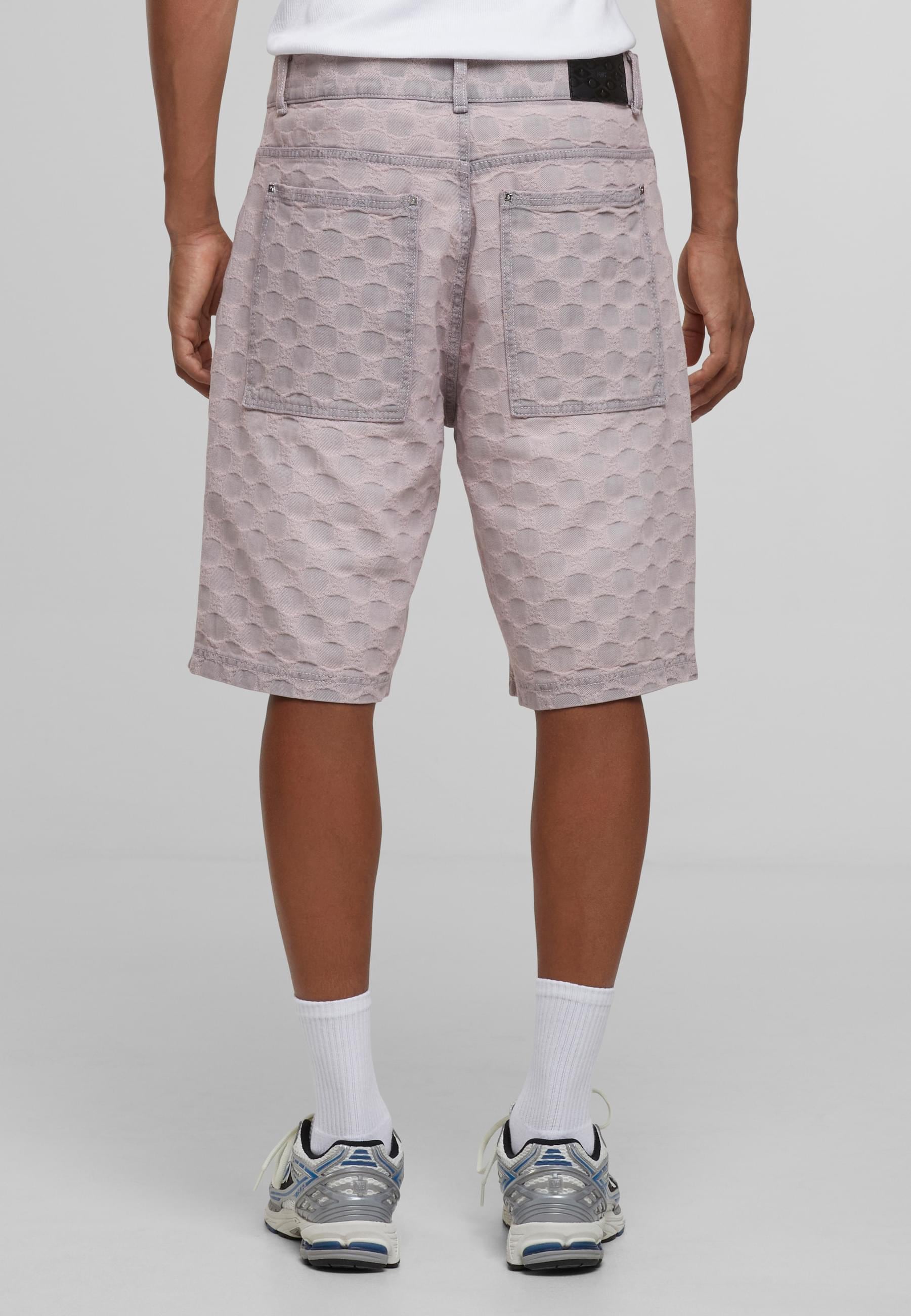 PEQUS Cargoshorts »PEQUS PEQUS Aether Monogram Denim Jorts«, (1 tlg.)