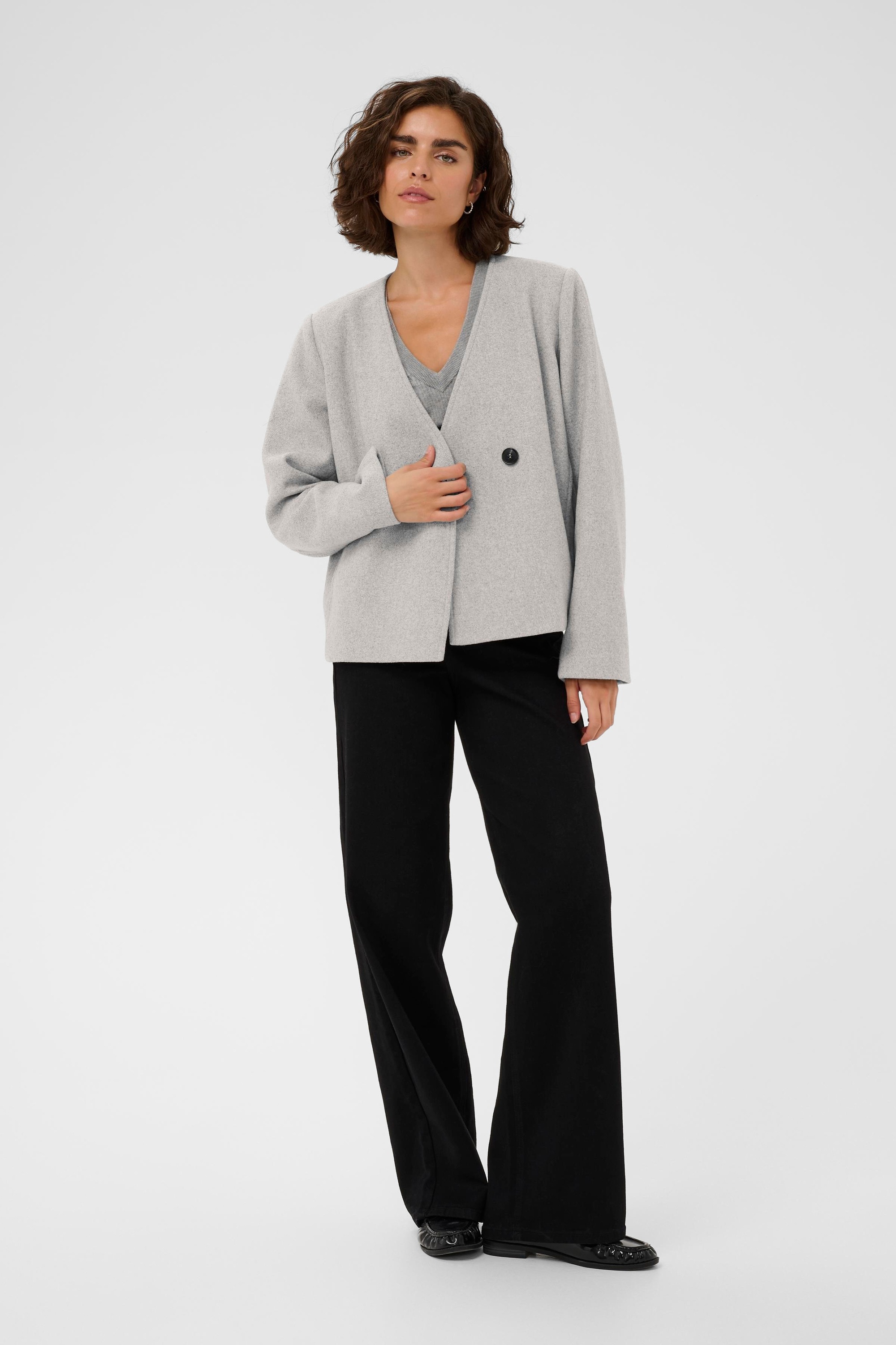 KAFFE Wintermantel »Damen Jacke KAscarlett«
