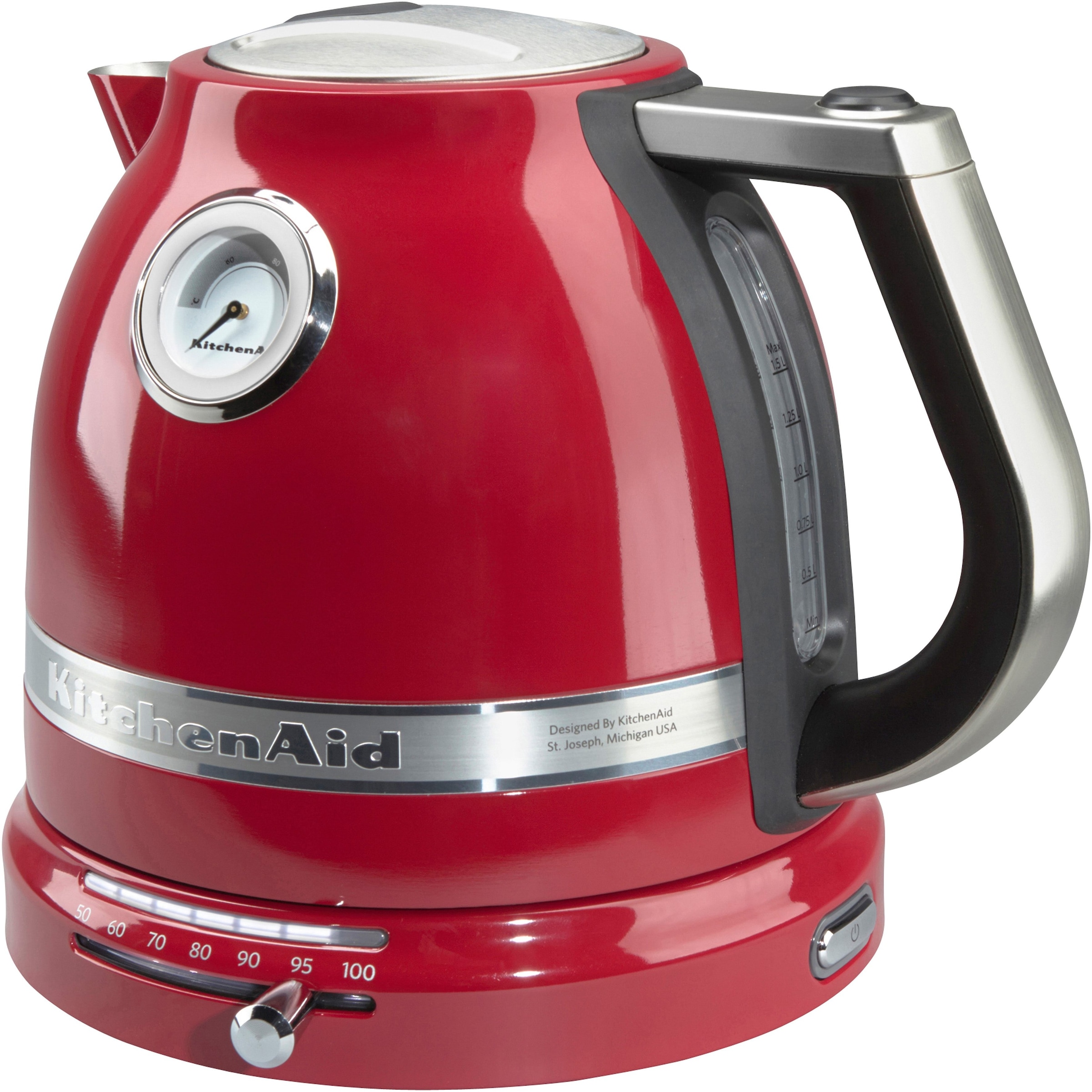 KitchenAid Wasserkocher "5KEK1522EER EMPIRE ROT", 1,5 l, 2400 W