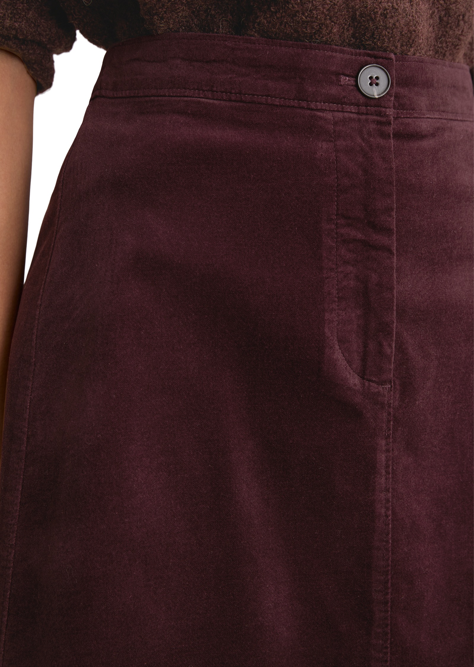 Marc O'Polo Webrock »aus Organic-Cotton-Viskose-Stretch«