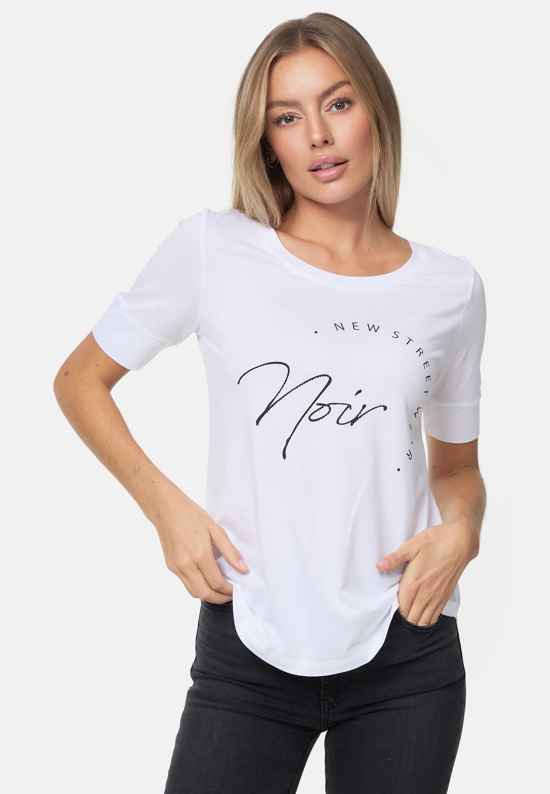 Decay T-Shirt, mit schimmerndem Schriftzug für kaufen | BAUR | T-Shirts