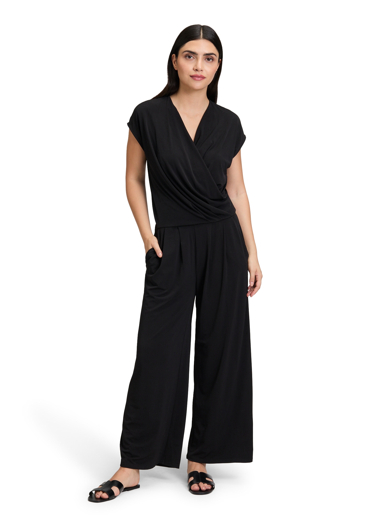 Vera Mont Overall "Vera Mont Damen Jumpsuit in 7/8 Länge" 1 Stk. tlg. Muste günstig online kaufen