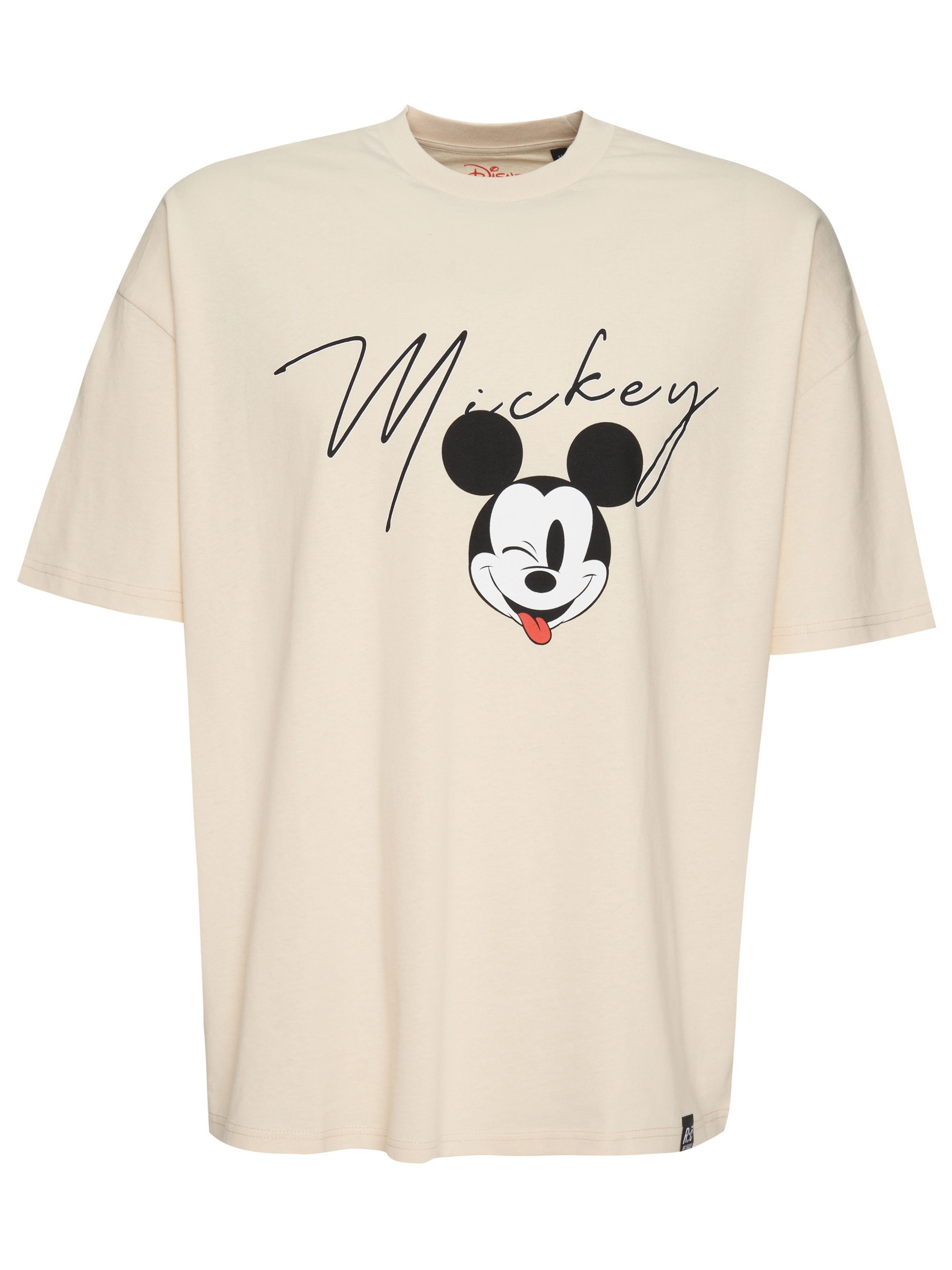 Recovered T-Shirt »Disney Mickey Signature«, mit coolem Mickey Mouse-Print