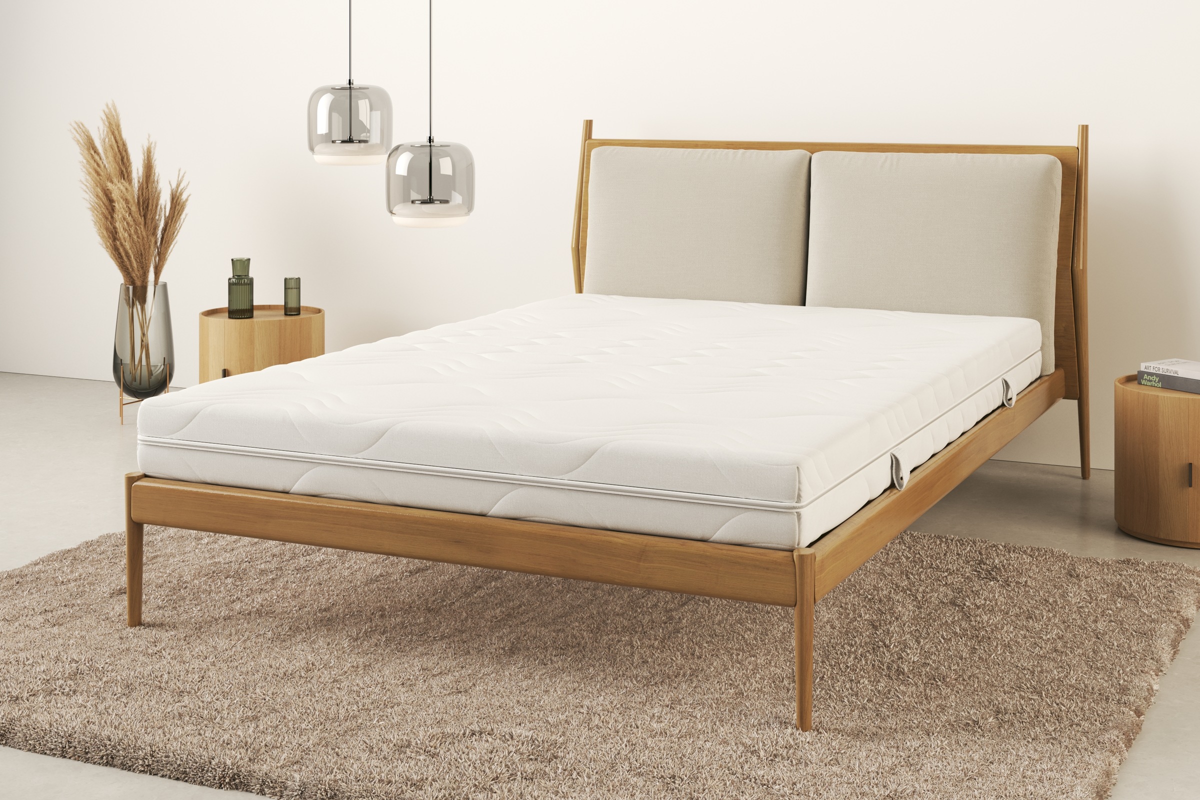 my home Komfortschaummatratze "Duo Stretch, 2 in 1 Wendekern mit unterschie günstig online kaufen