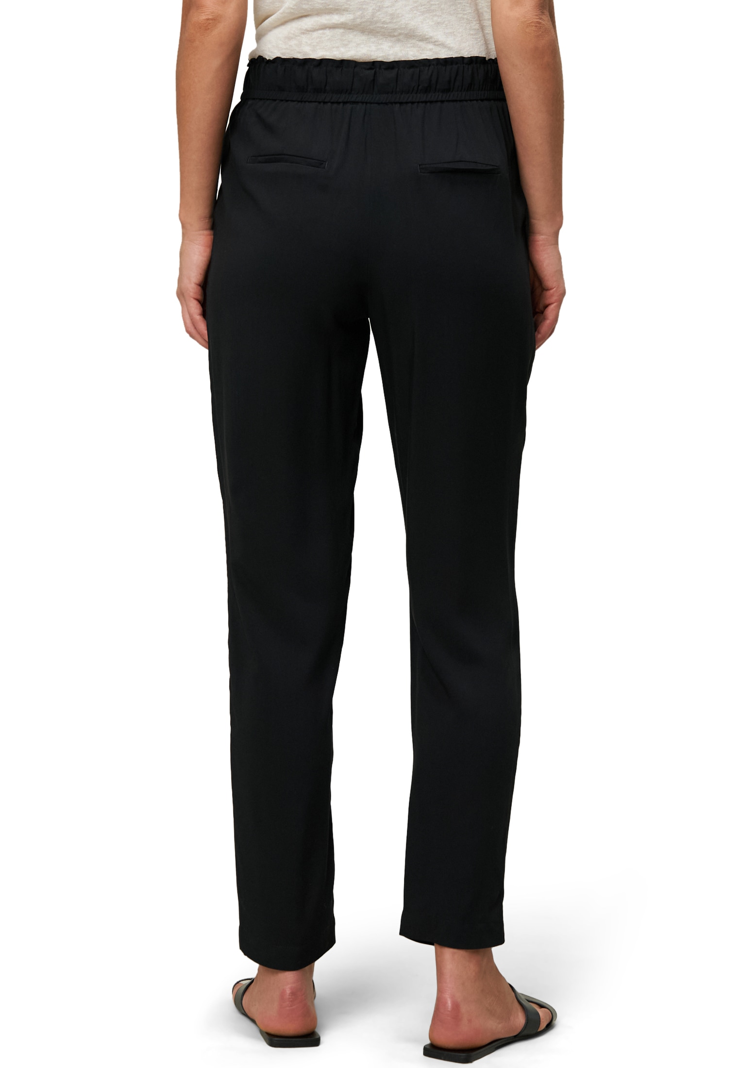 Zero Schlupfhose »zero Schlupfhose mit Tunnelzug 28 Inch«, Bindedetail