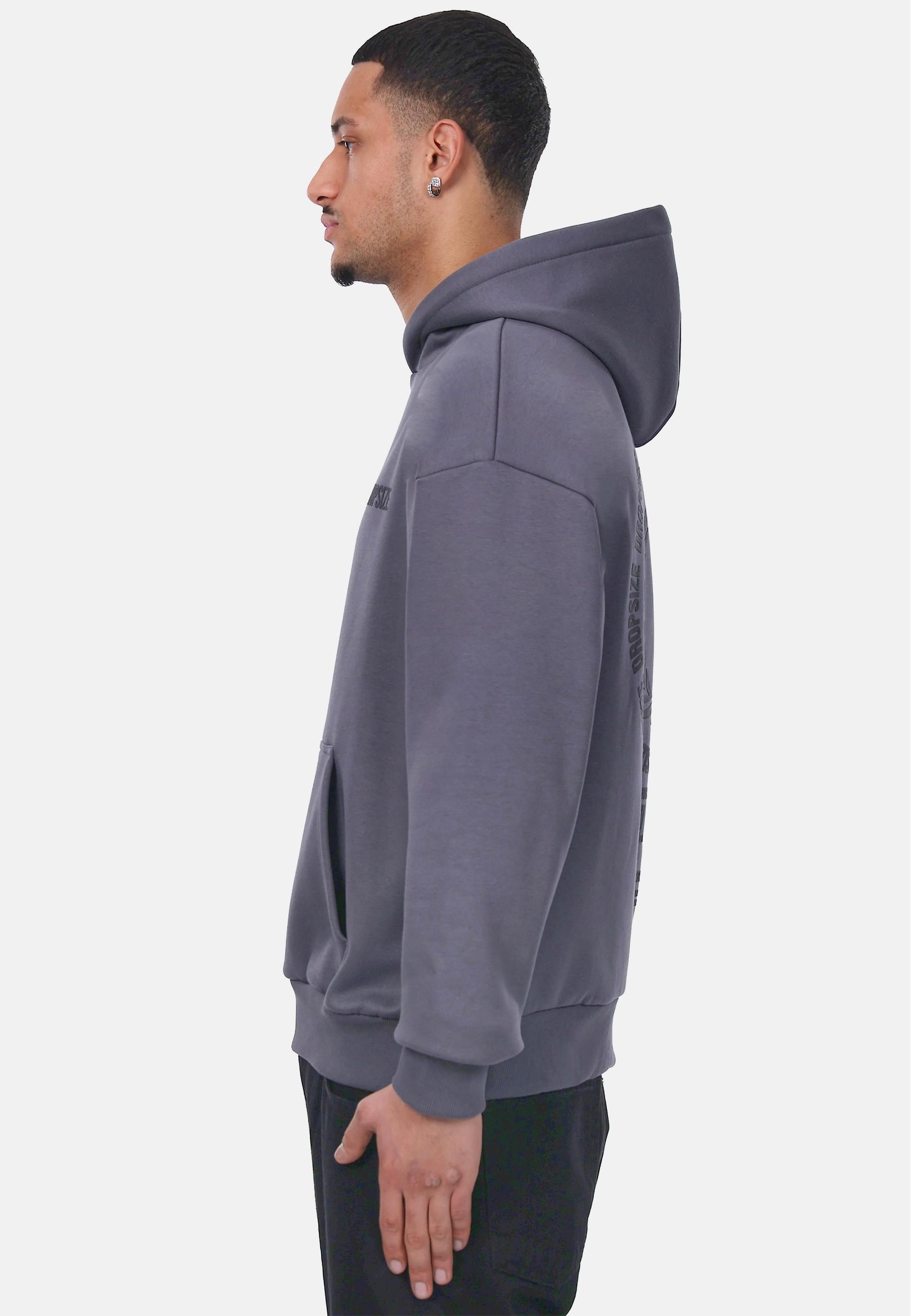 Dropsize Kapuzensweatshirt »Dropsize HEAVY OVERSIZE HUSTLE CLUB HOODIE«, 1 Stk.
